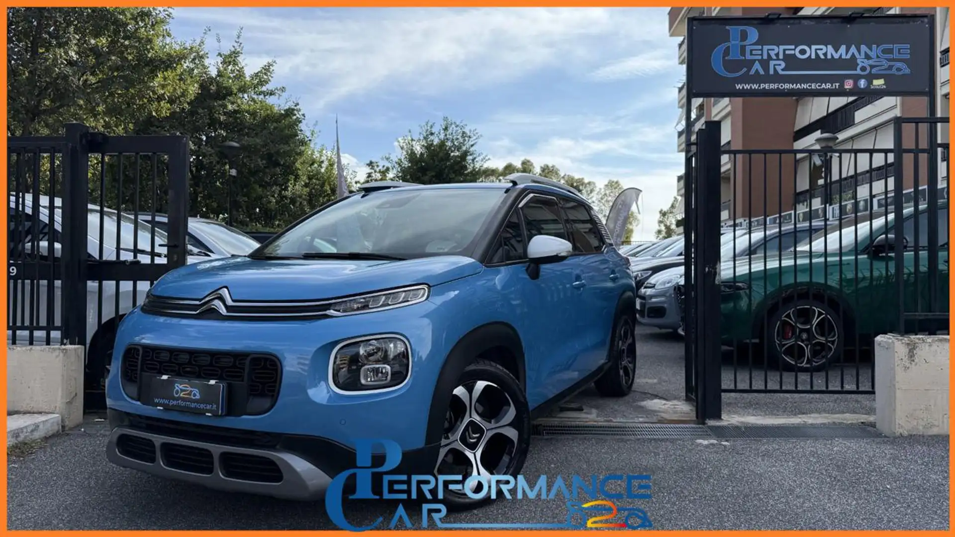 Citroen C3 Aircross BLUEHDi 120 S&S EAT6 SHINE*C.L.17*R.CAMERA*CARPLAY Bleu - 1