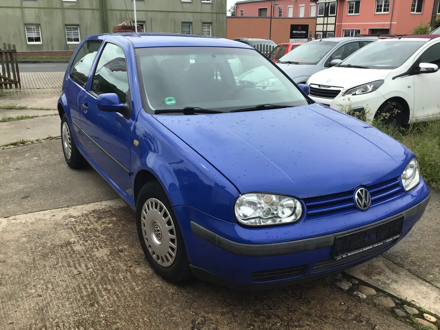 Volkswagen Golf Azul - 2