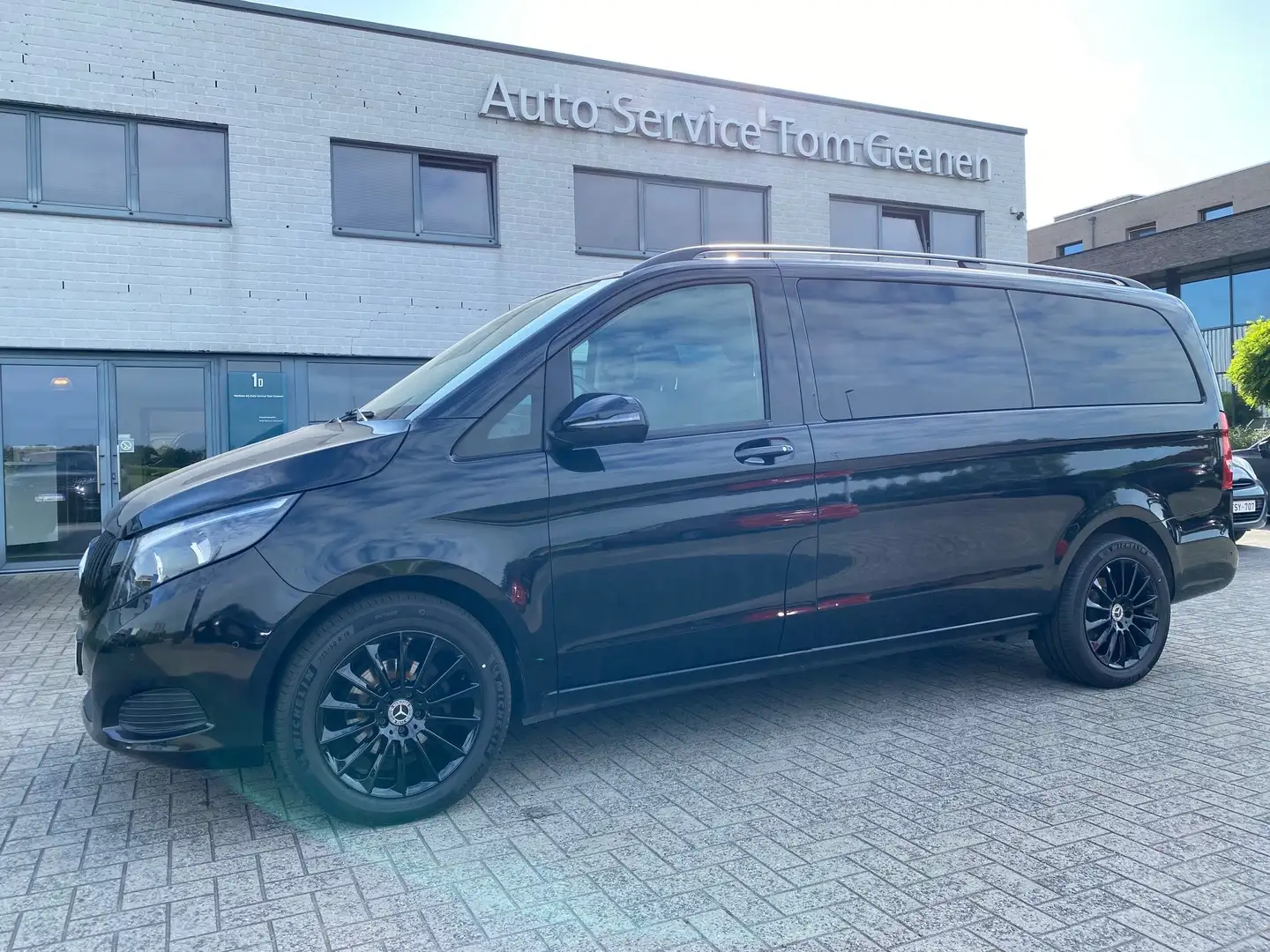Mercedes-Benz V 220 d 7-G AUTOMAAT 5PLAATSEN LICHT VRACHT 40000+BTW Zwart - 2