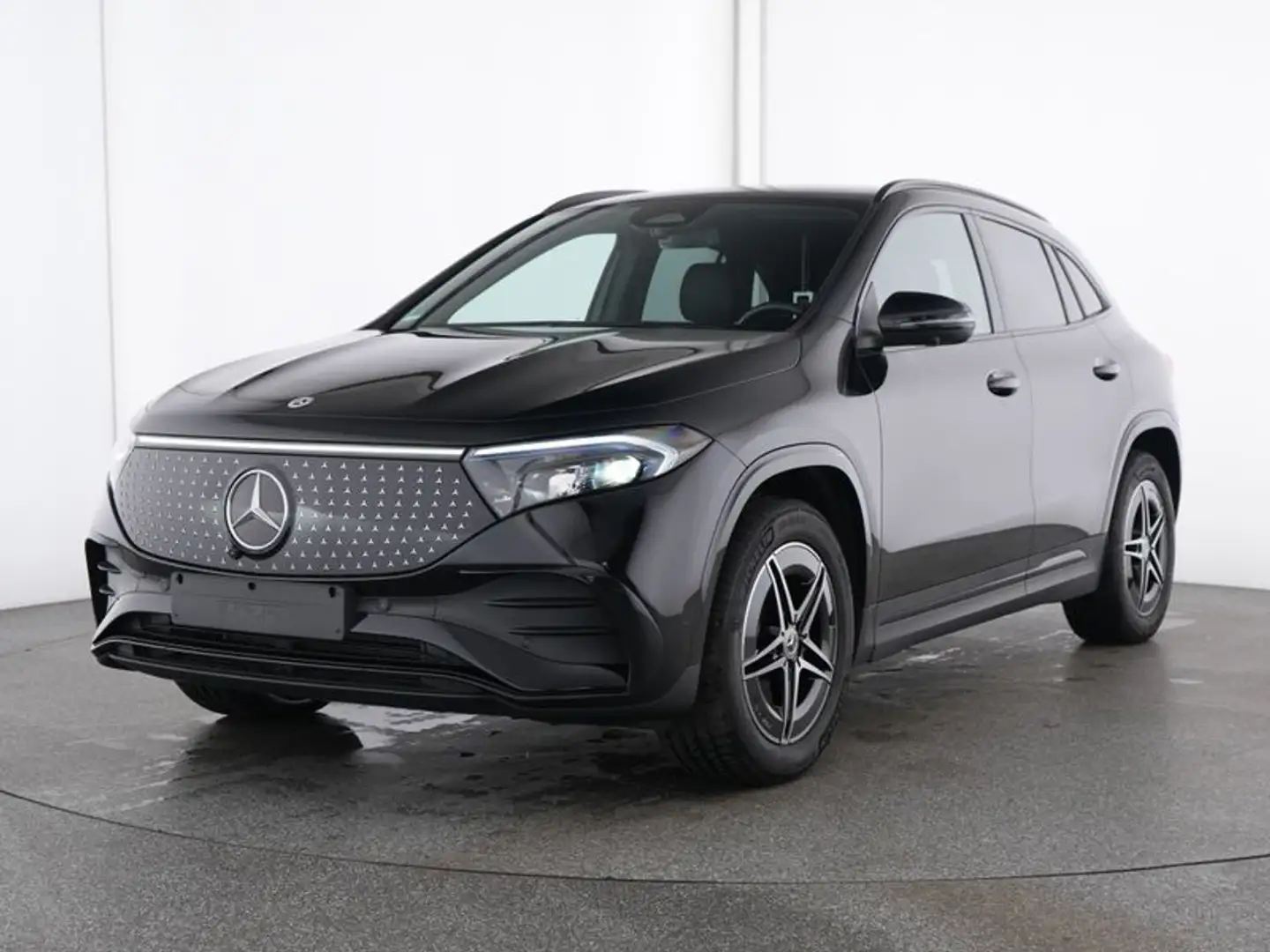 Mercedes-Benz EQA 300 4M AMG LINE DISTRONIC NIGHT PAKET Schwarz - 2