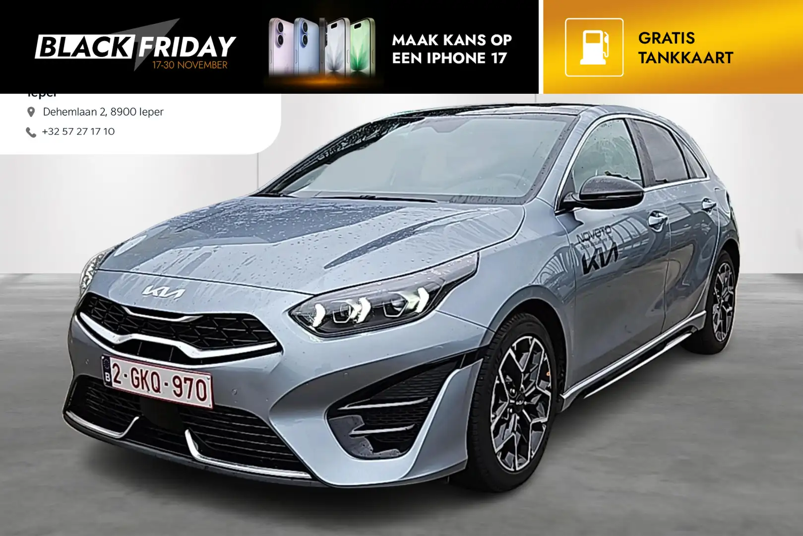 Kia Ceed / cee'd GT Line 1.5 T-GDI 160 DCT ISG Argent - 1