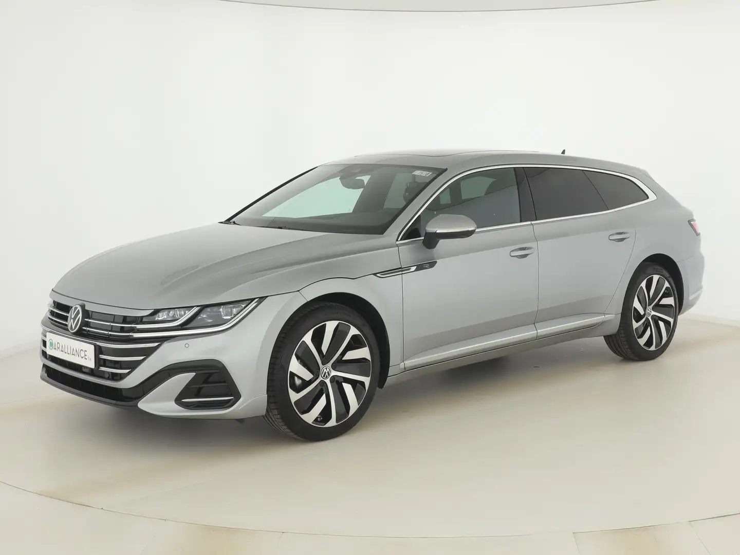 Volkswagen Arteon R-Line 1.4 E-HYBR|LED|GPS|DIGI|ATR|SGS CH|KEYL|360 Zilver - 1