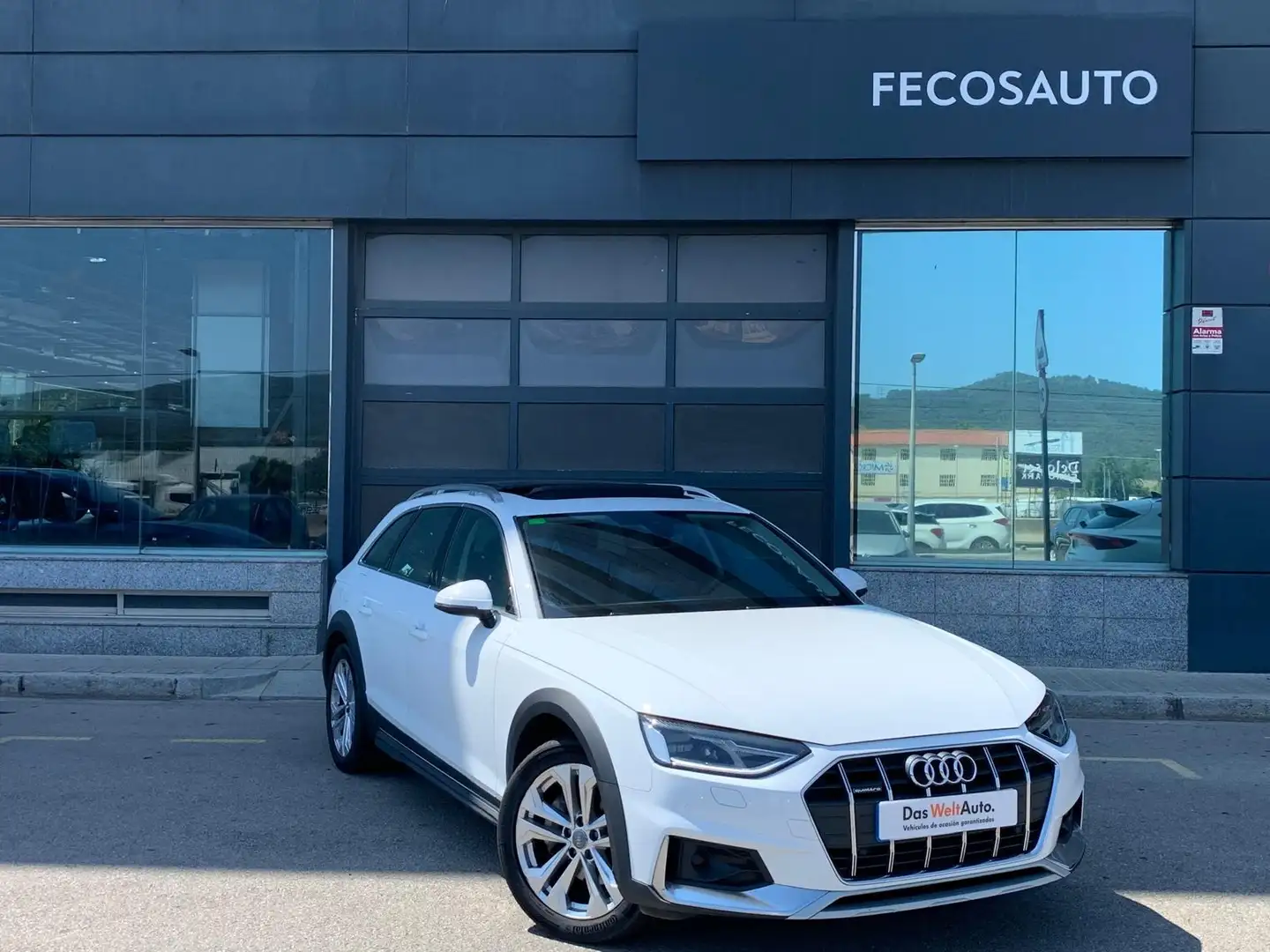 Audi A4 allroad 40 TDI quattro S-Tronic 140kW Blanc - 1