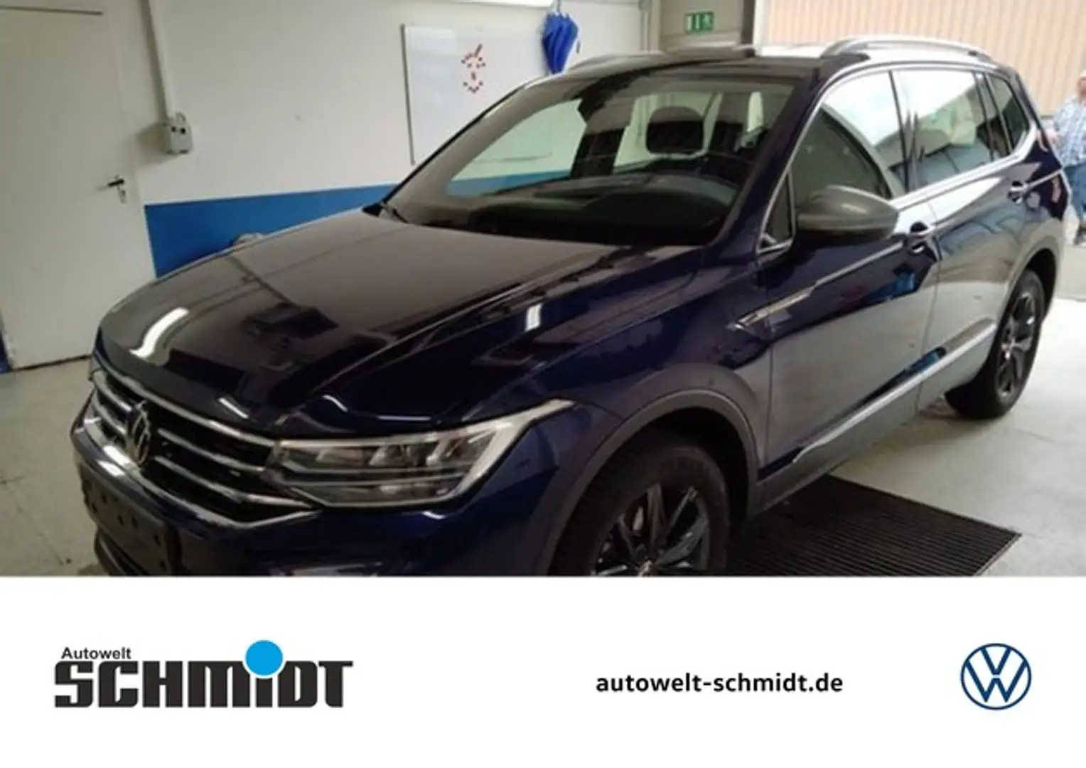 Volkswagen Tiguan 1,5 TSI Allspace Life AHK LED R-Kamera 7Sitzer ... Blau - 1