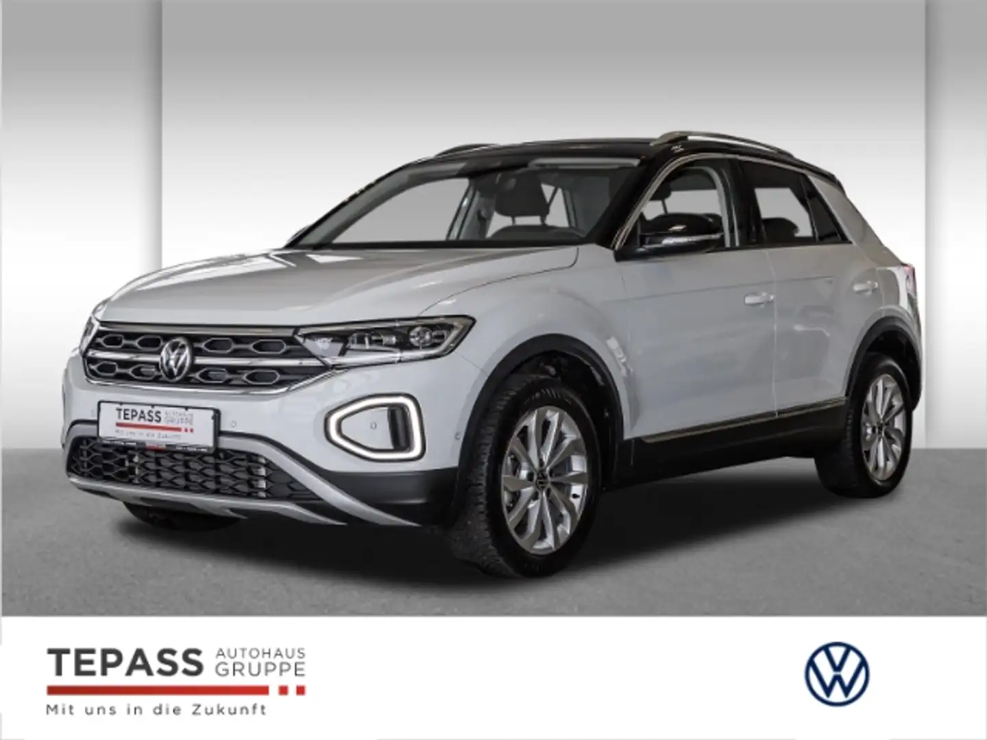 Volkswagen T-Roc 1.5 TSI DSG Style NAVI KLIMA PDC LED AHK SHZ Blanc - 1