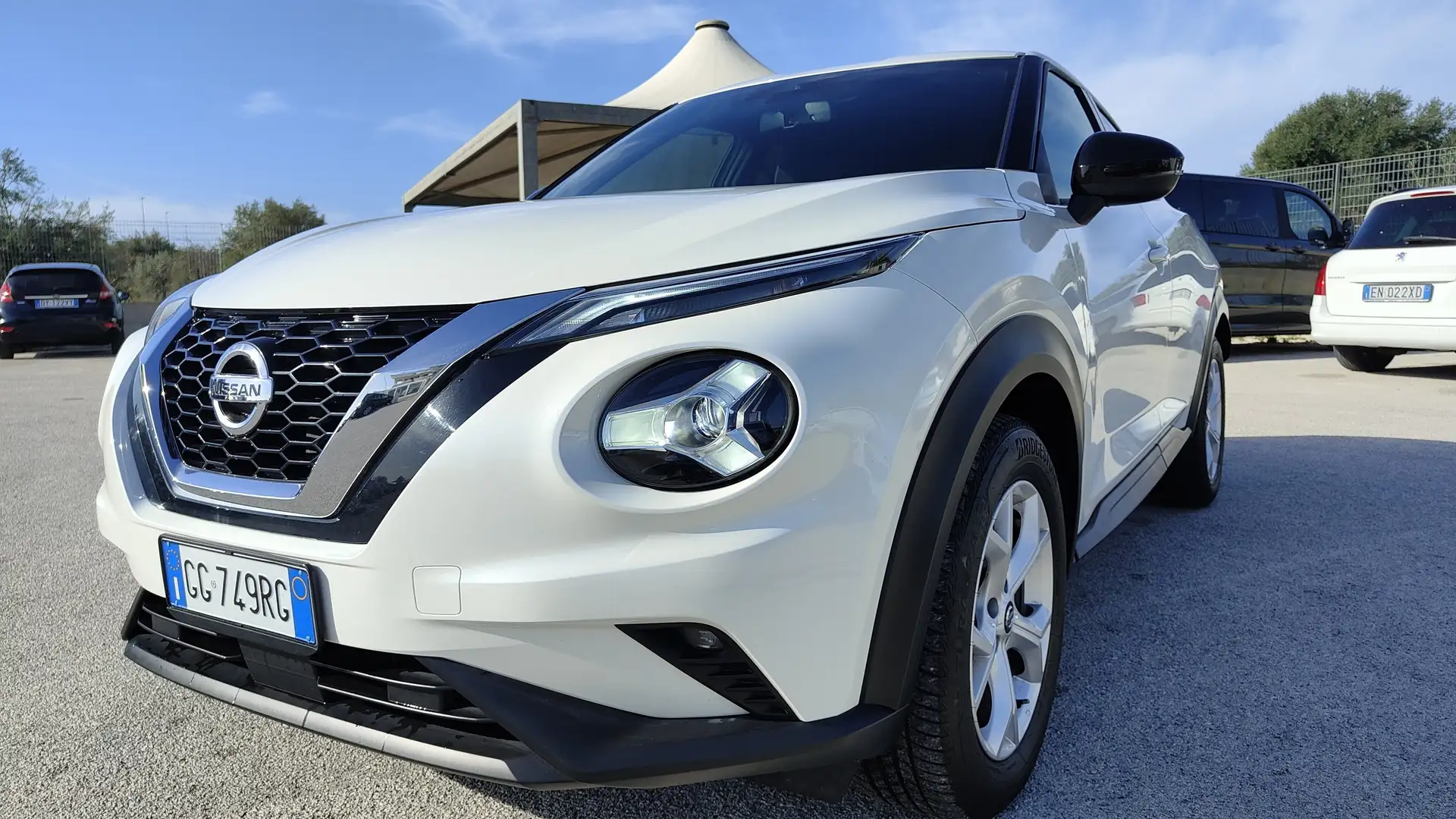 Nissan Juke Juke II 2020 1.0 dig-t N-Connecta 114cv dct Bianco - 1