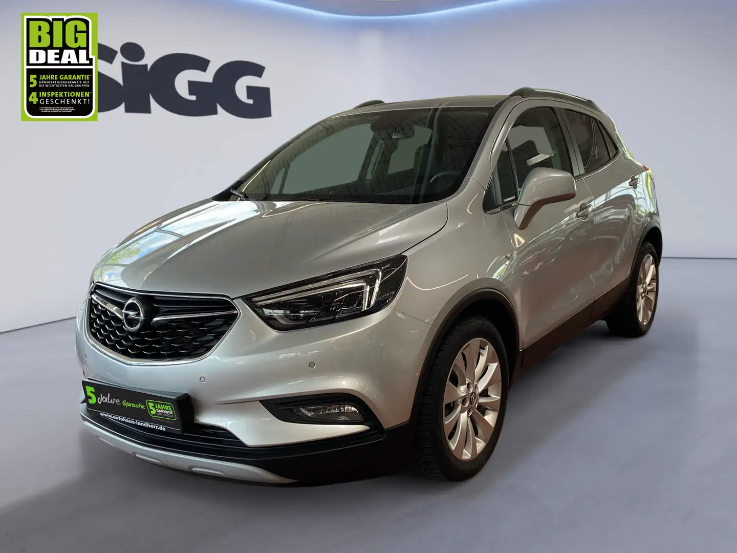 Opel Mokka X 1.4 Turbo Innovation FLA LED LM KAM PDC Silber - 2