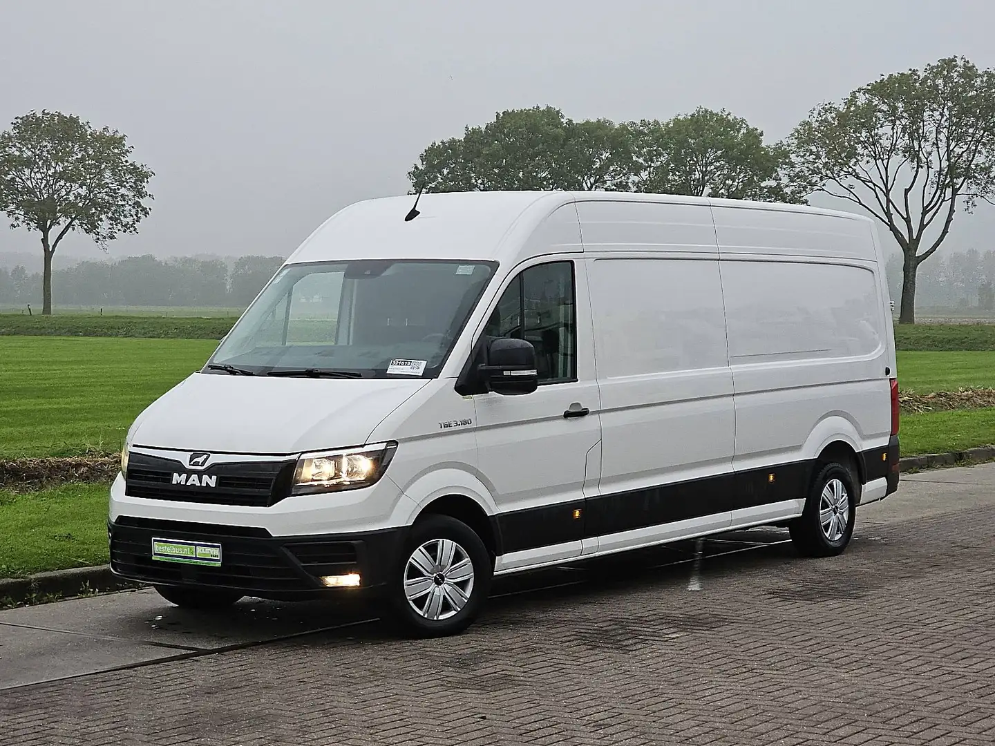 MAN TGE 3.180 ac EURO6 Wit - 2