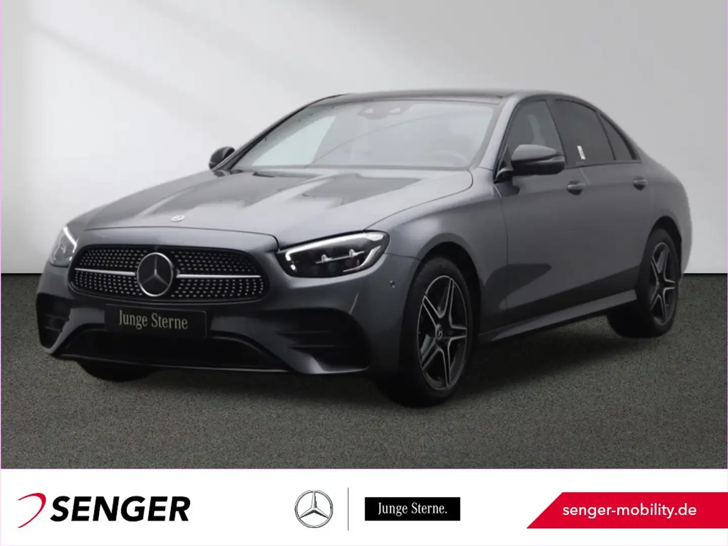 Mercedes-Benz E 300 de AMG Night Panorama Distronic Memory 360 Grijs - 1