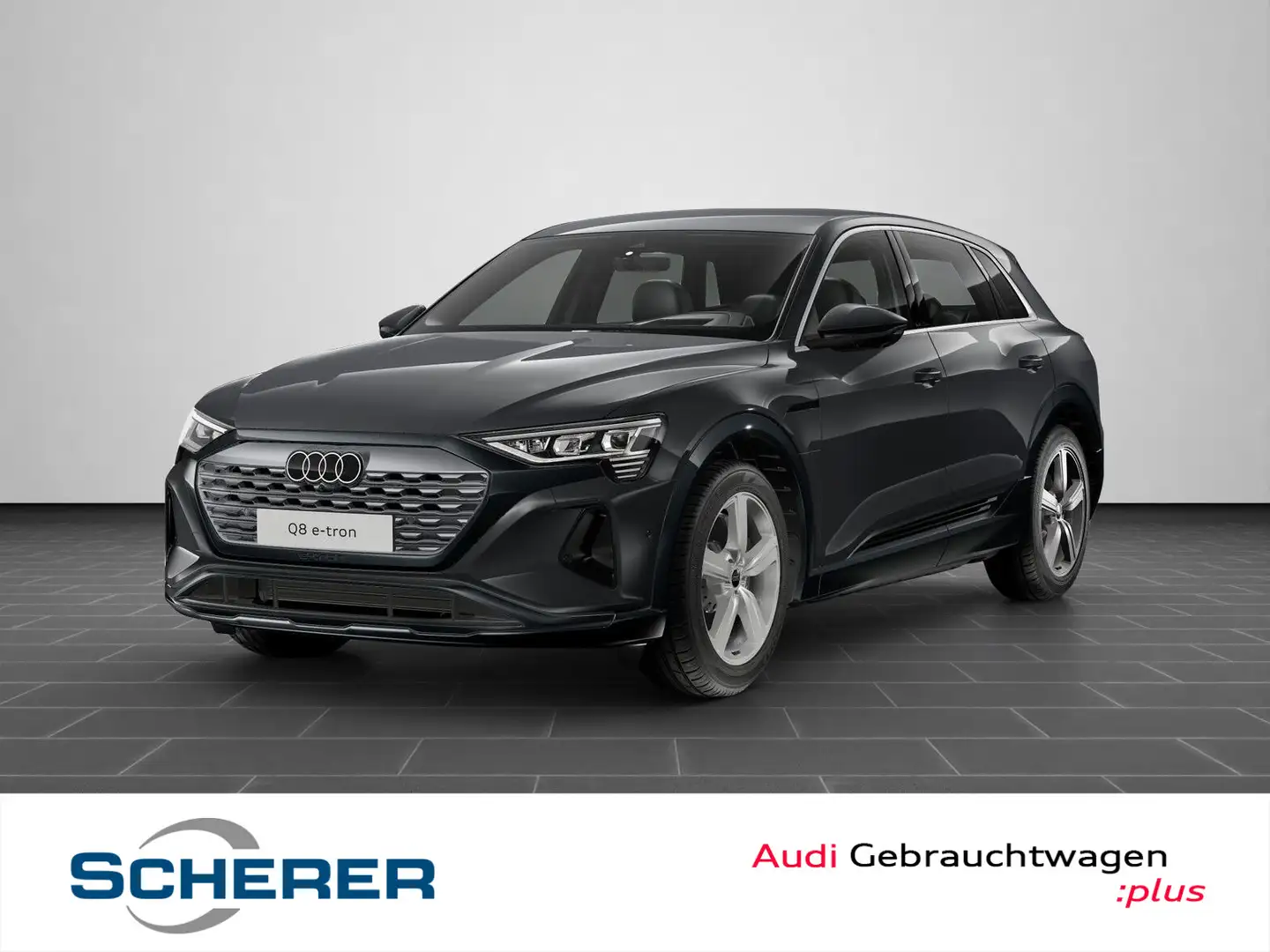 Audi Q8 e-tron 55 e-tron quattro HUD AHK MAT-LED NAVI Grau - 1