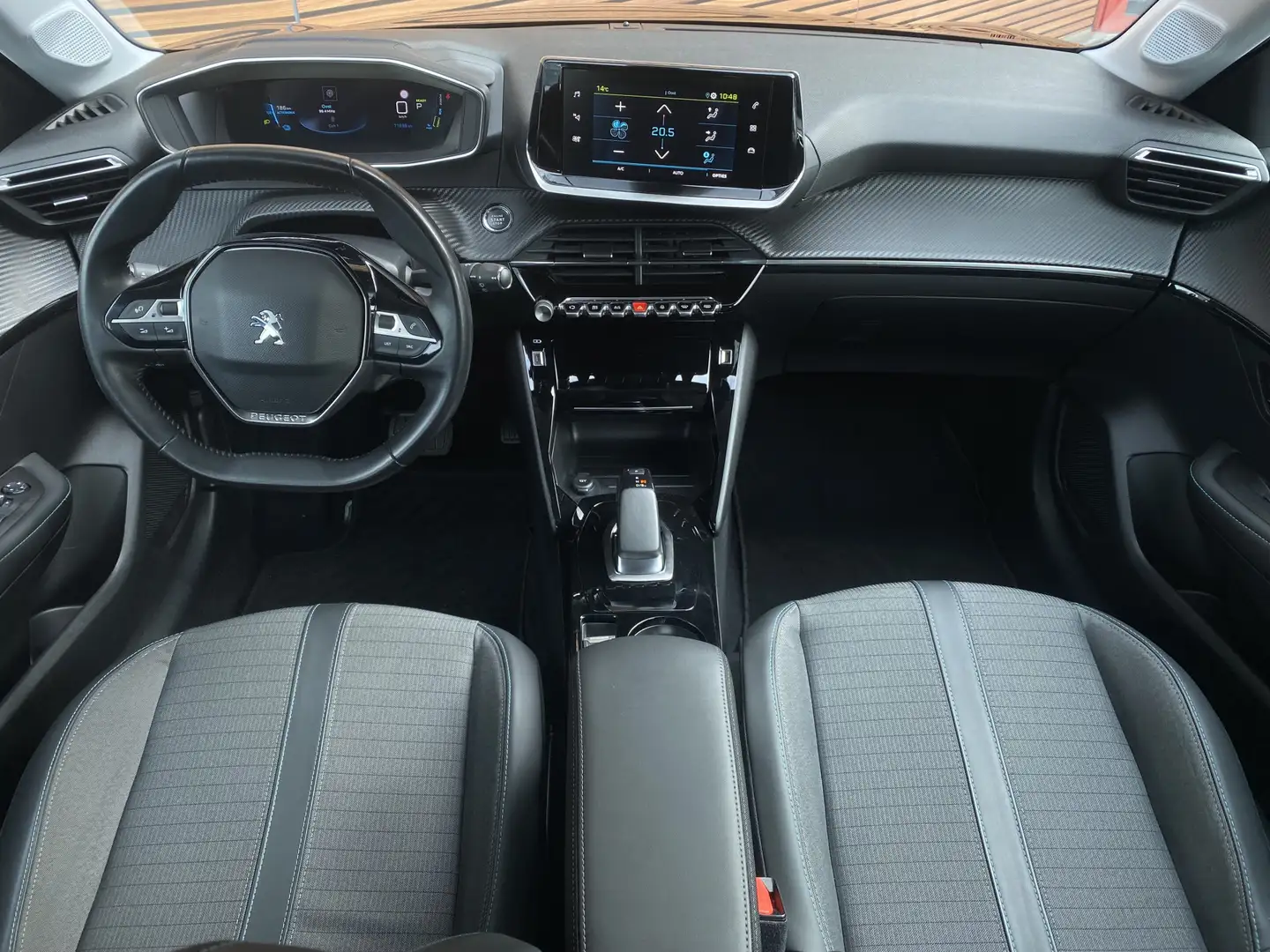 Peugeot e-208 EV Allure 50 kWh Parkeerhulp / Carplay / Lm-velgen Negro - 2