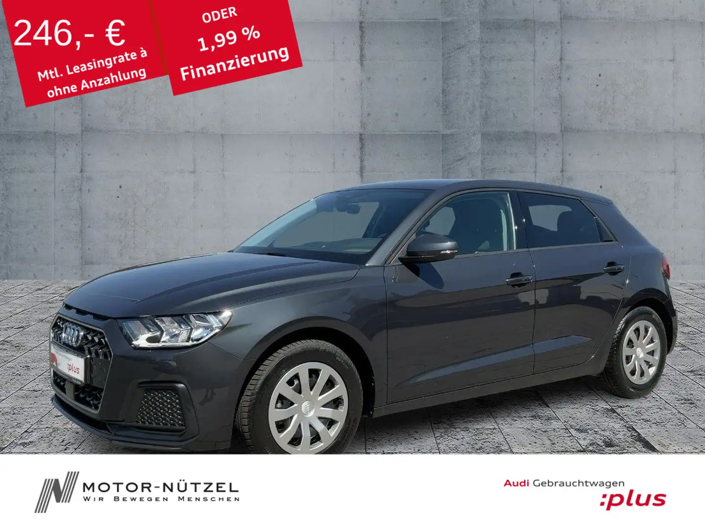 Audi A1 25 TFSI S-TR ADVANCED PDC+GRA+SHZ Grau - 1