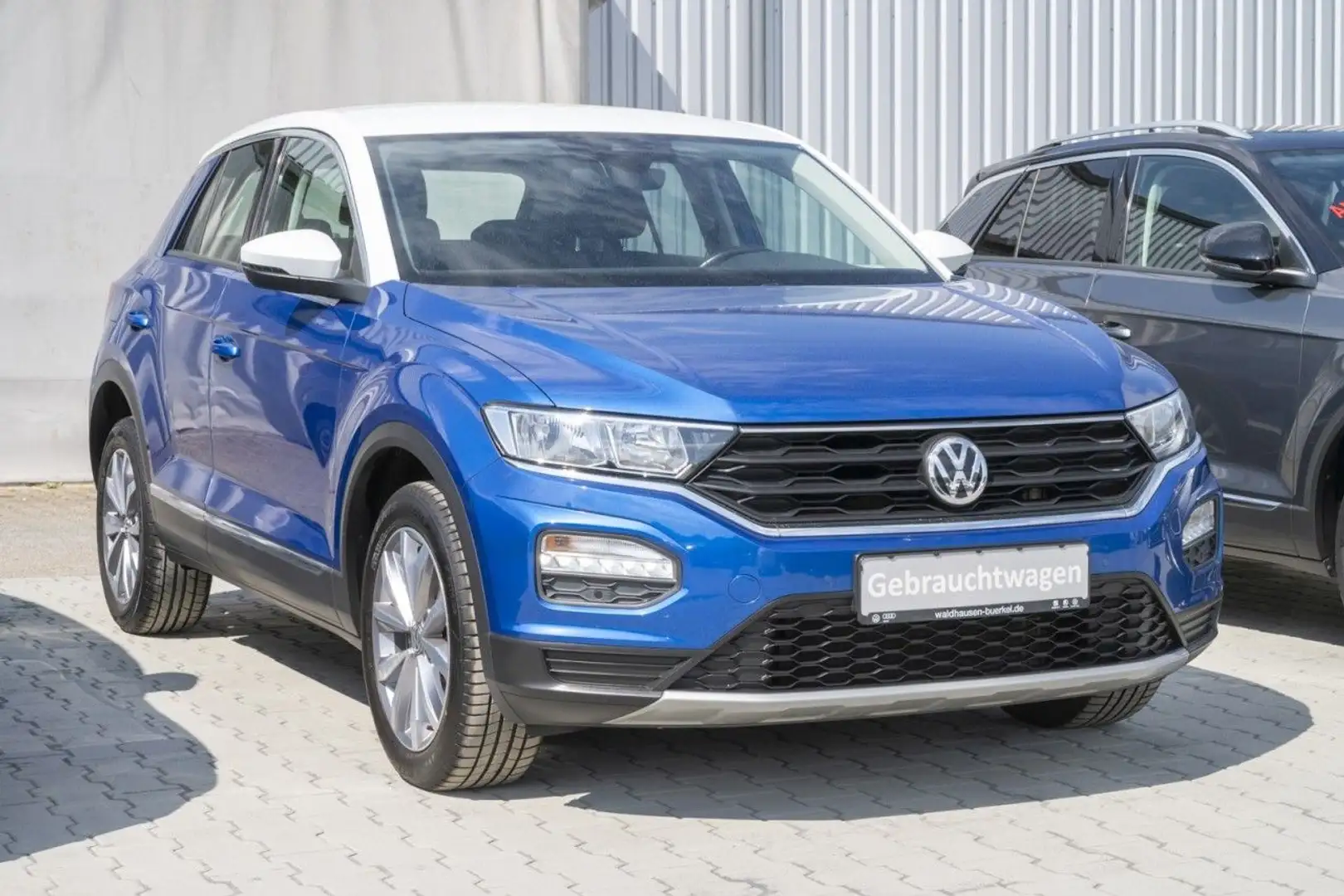 Volkswagen T-Roc 1.0 TSI Style+Navi REDUZIERT Klima Navi Blauw - 2