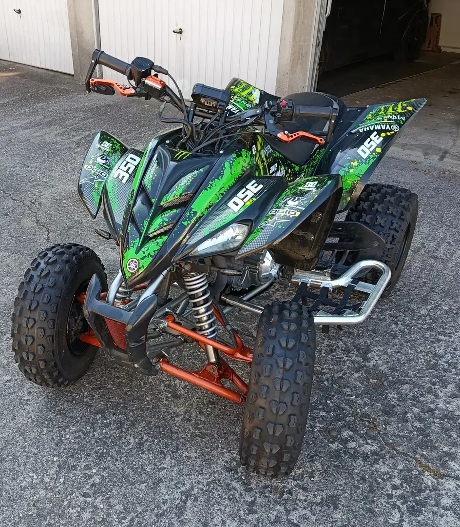 Yamaha YFM 350 Raptor 350 r Чорний - 1