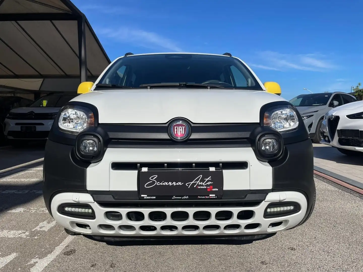 Fiat Panda Fiat Pandina CROSS 1.0 FireFly S&S Hybrid 70CV Blanc - 2