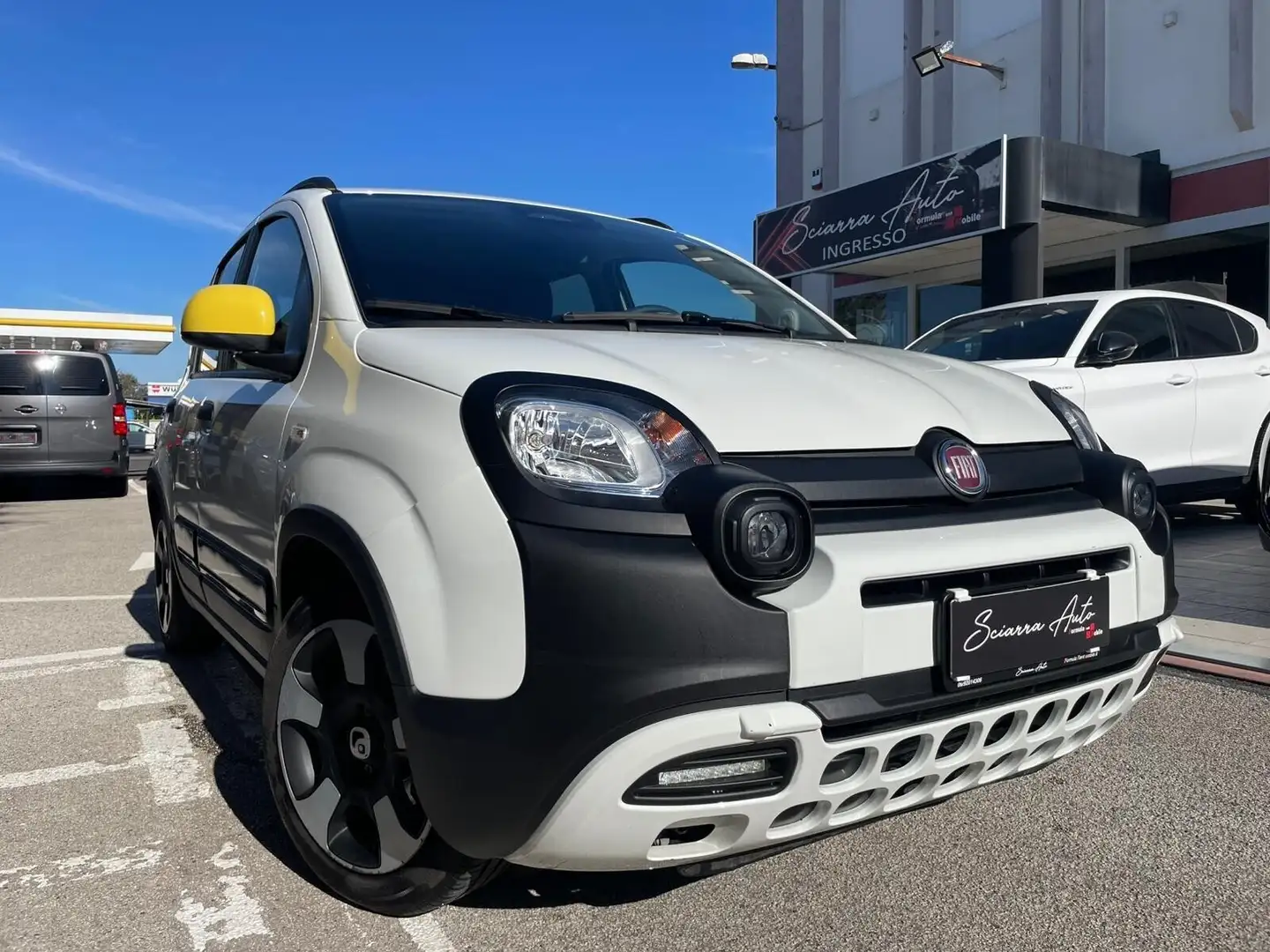 Fiat Panda Fiat Pandina CROSS 1.0 FireFly S&S Hybrid 70CV Blanc - 1