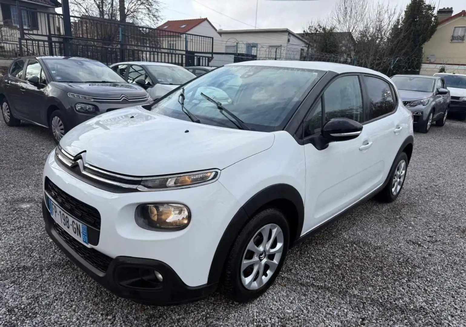 Citroen C3 Citroën BUSINESS PURE TECH 82 S&S FEEL NAV 1 ERE MAIN Blanc - 1