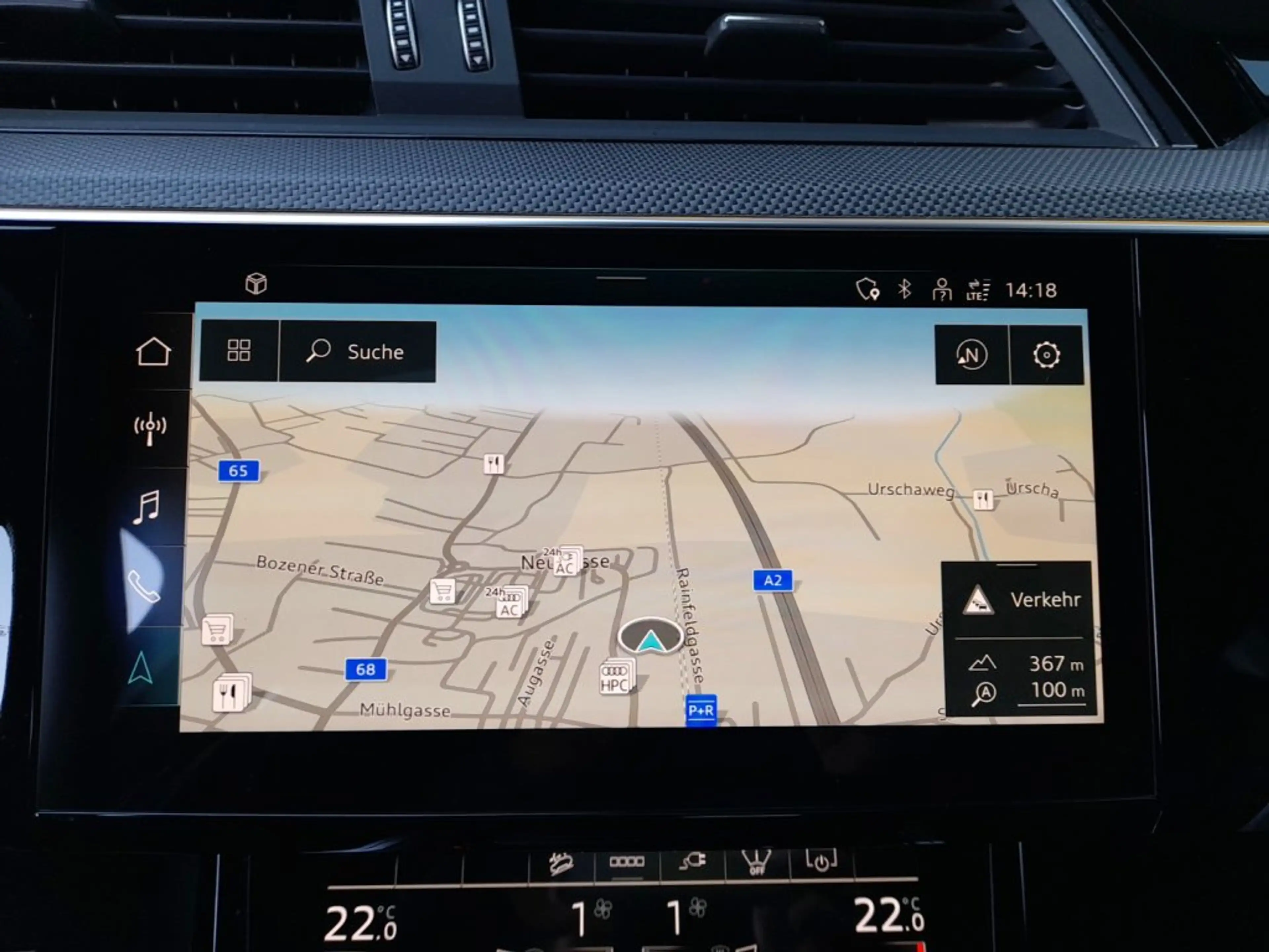 Audi e-tron "S" 95  QUATTRO S-LINE BLACK *NP: € 120.353,- / LEDER SPORTSITZE PLUS / 22 ZOLL / MATRIX-LED / SKY* — photo 7