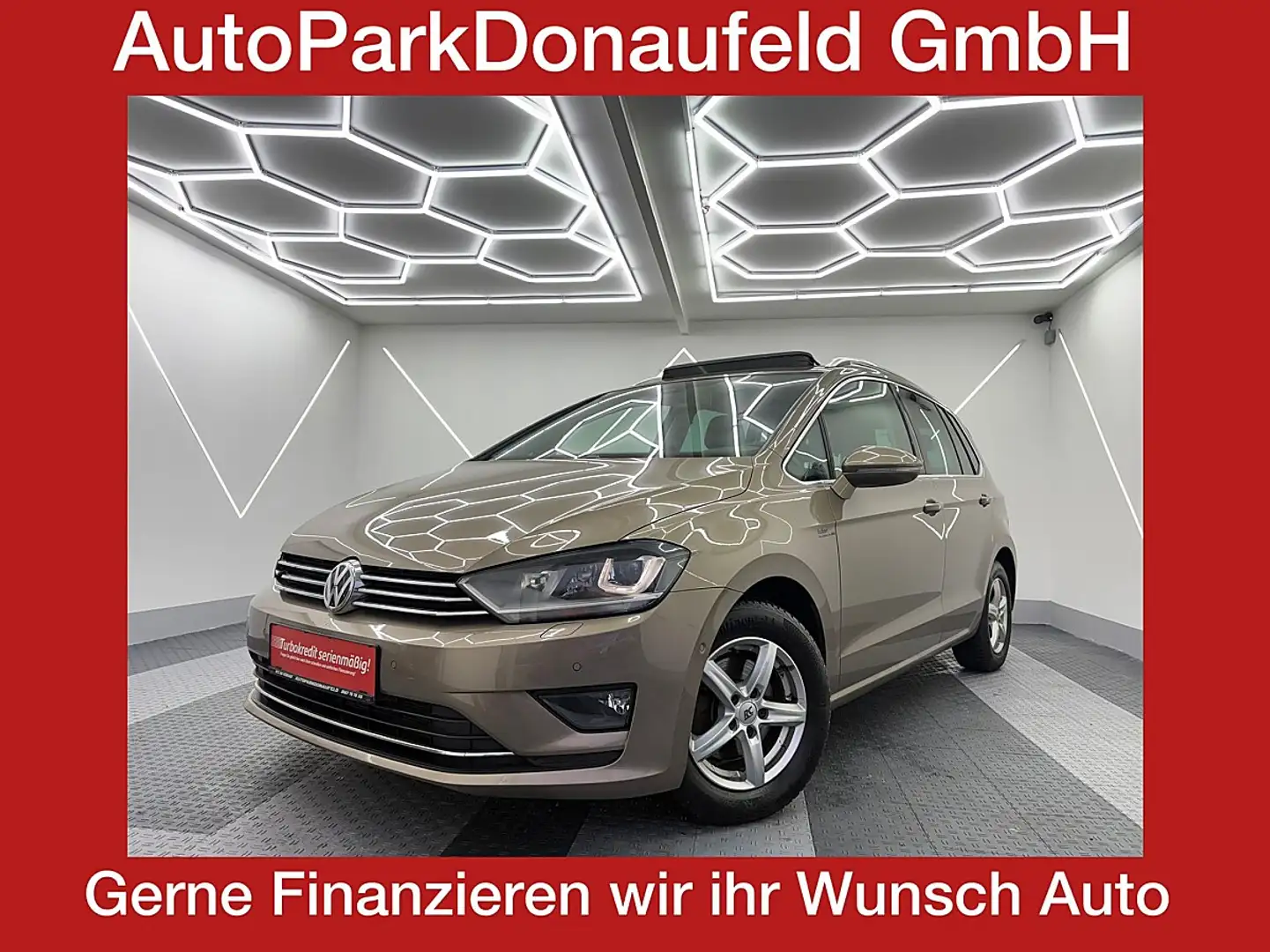 Volkswagen Golf Sportsvan Helene Fischer Sonderedition 1,6 BMT TDI DSG/PA... Gold - 1