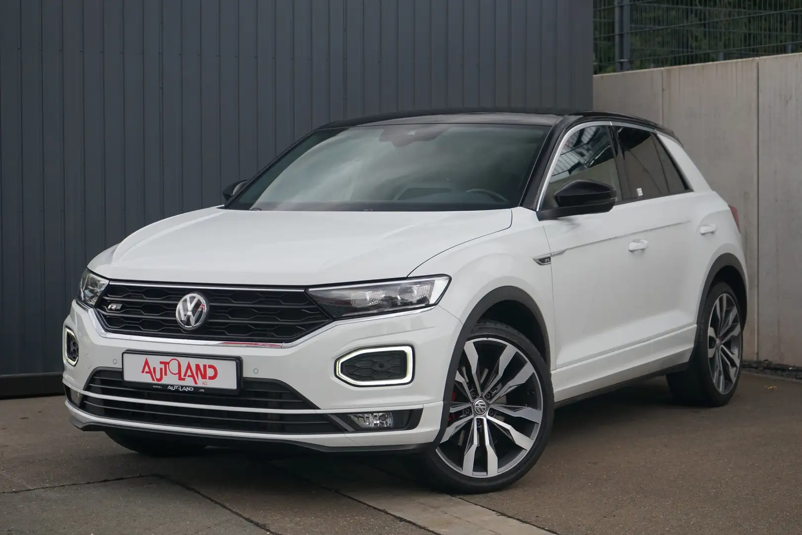 Volkswagen T-Roc 2.0 Sport R-Line 4Motion LED Navi ACC AHK Weiß - 2