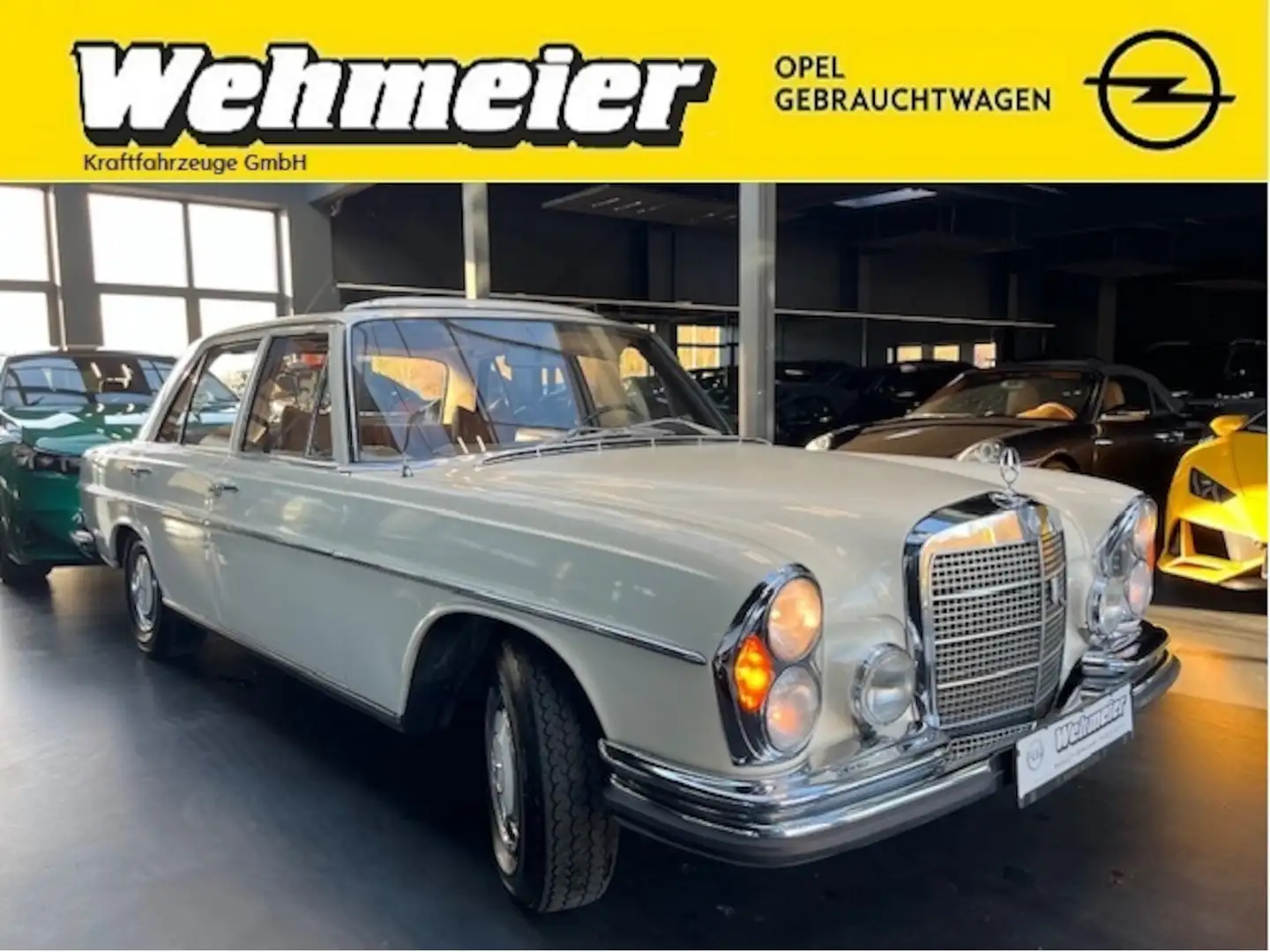 Mercedes-Benz 280 S - Traumwagen mit natürlicher Patina Bílá - 1