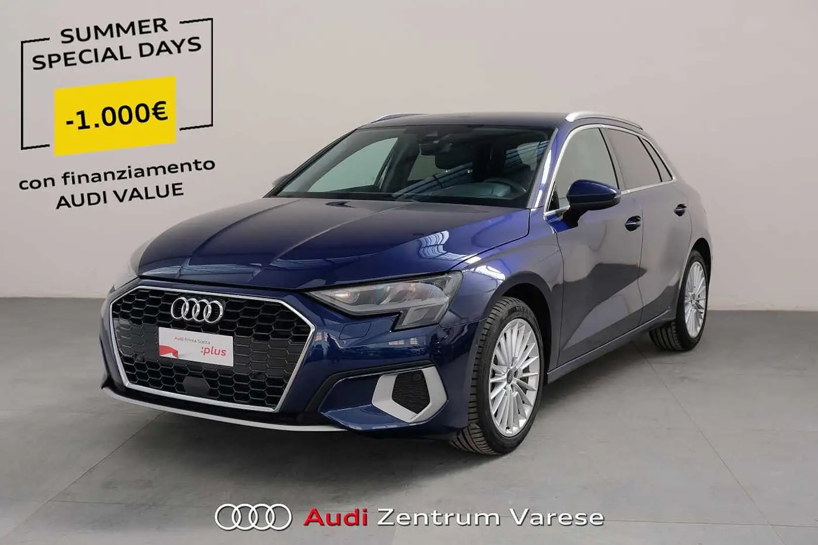 Audi A3 Sportback 35 TFSI 150CV MHEV Stronic Advanced Blu/Azzurro - 1