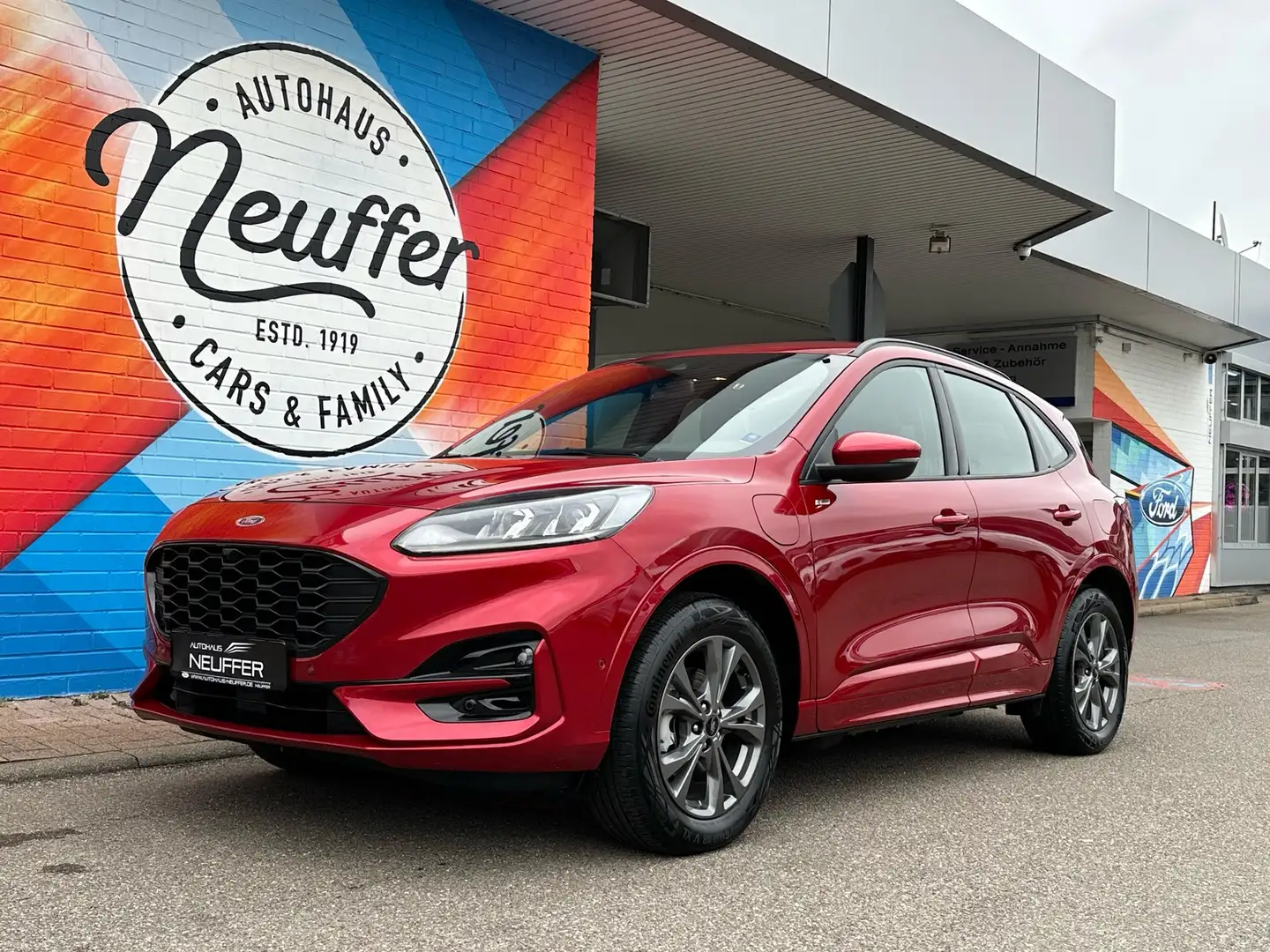 Ford Kuga Plug-In Hybrid ST-Line /ACC/Ergonomiesitze vorn Rood - 1