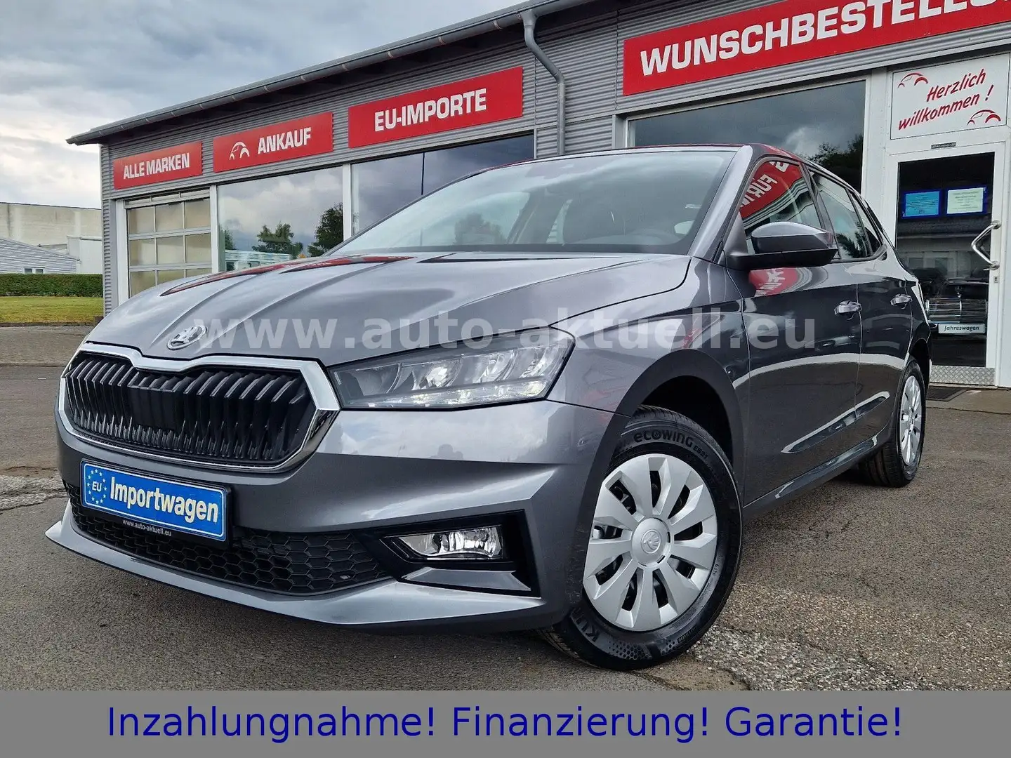 Skoda Fabia 1.0l TSI PDC LED Sitzh Dig Cockp Grau - 1