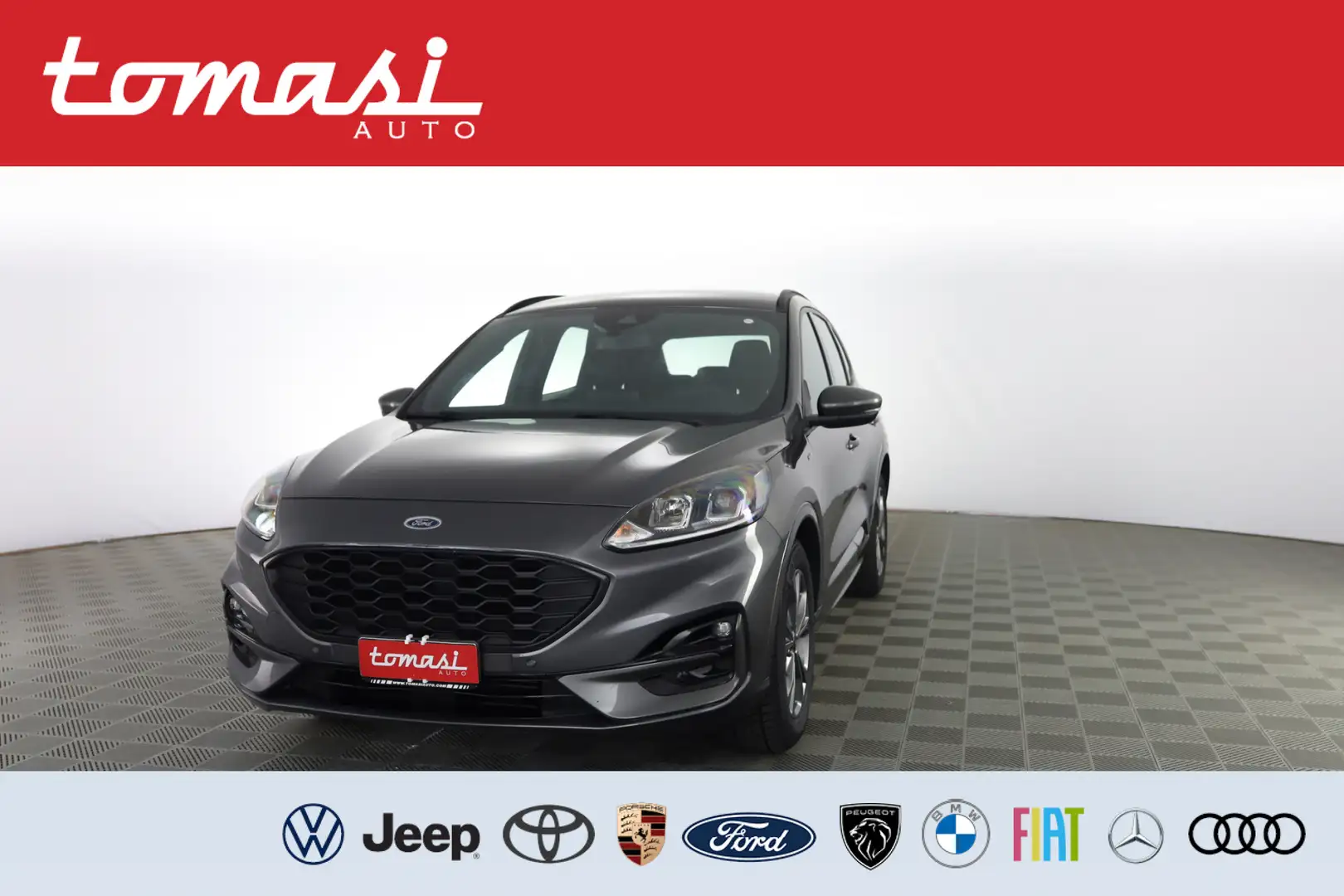 Ford Kuga Kuga 1.5 EcoBlue 120 CV aut. 2WD ST-Line Gris - 1