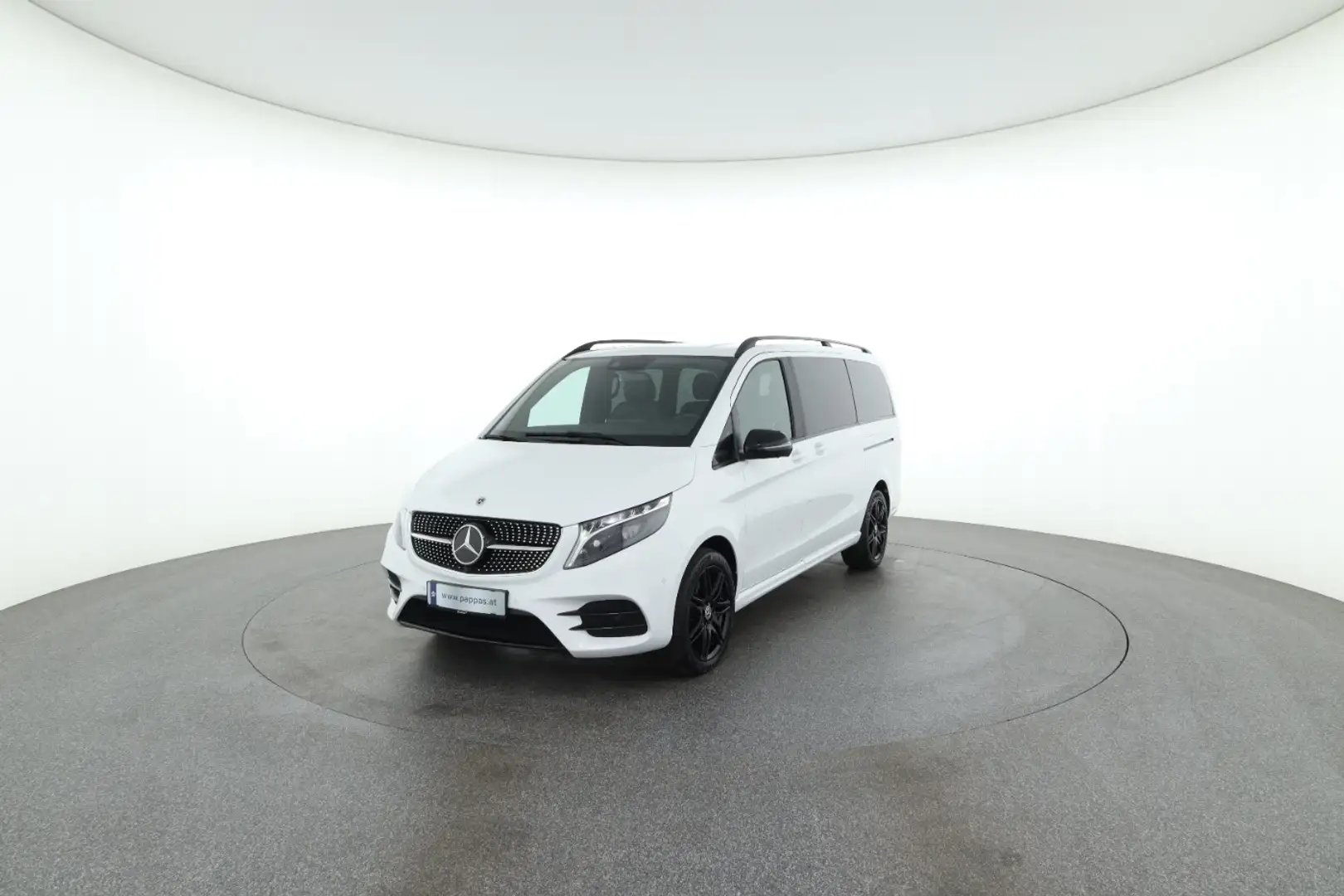 Mercedes-Benz V 300 d 4Matic 7-Sitze Distr Navi PTS Keyl Stdhz Blanc - 1