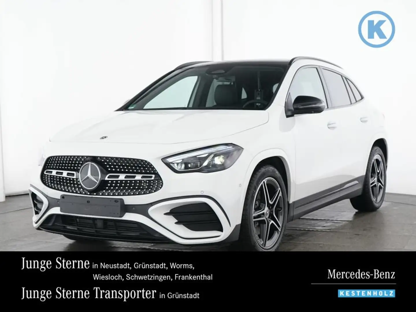 Mercedes-Benz GLA 220 GLA 220 4M AMG+NIGHT+DISTRO+PANO+360°+MEMO+MLED Blanco - 1