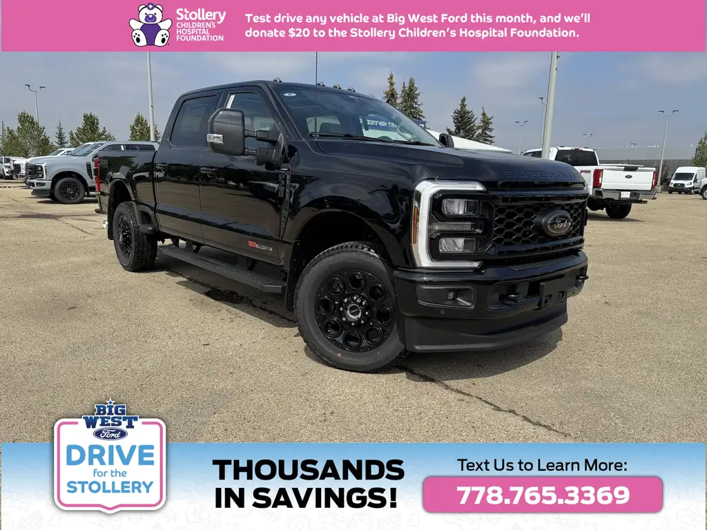 2026 Ford F 350 LARIAT PREMIUM w/BLK PKG, FX4, 5th WHL PREP & MNRF