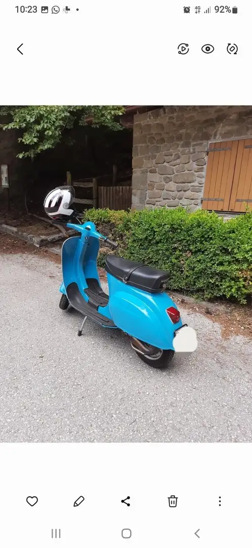Piaggio 50 N Blau - 2