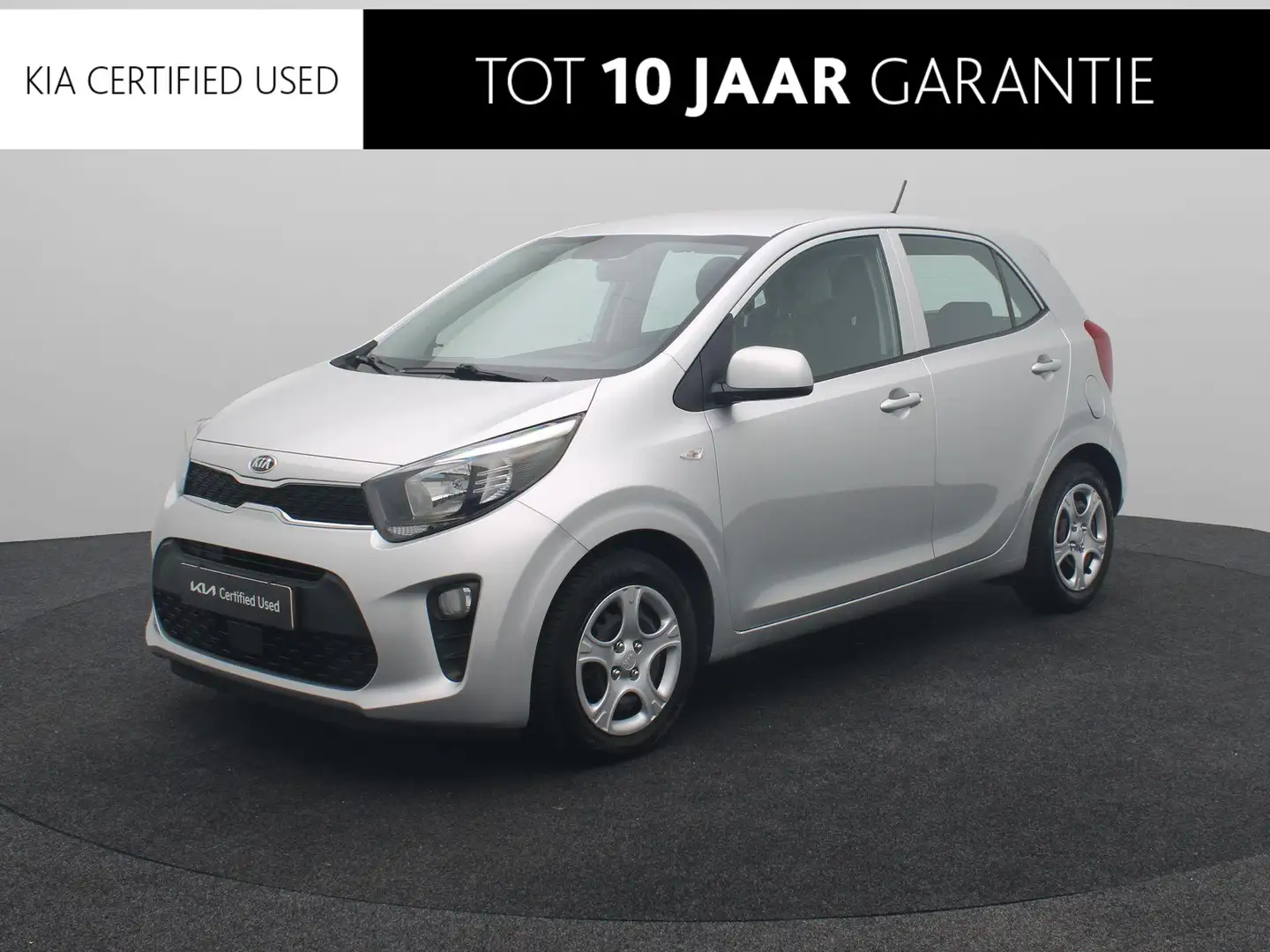 Kia Picanto 1.0 DPi ComfortLine | Airco | elektr. ramen | Gris - 1