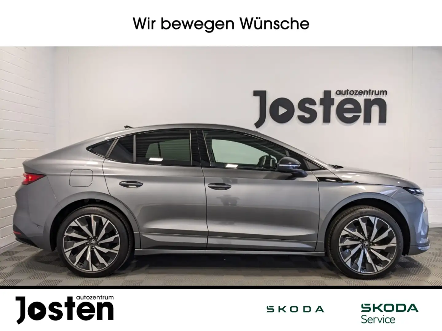 Skoda Enyaq Coupe 60 Sportline Matrix-LED MAXX AHK CantonSound Grijs - 2