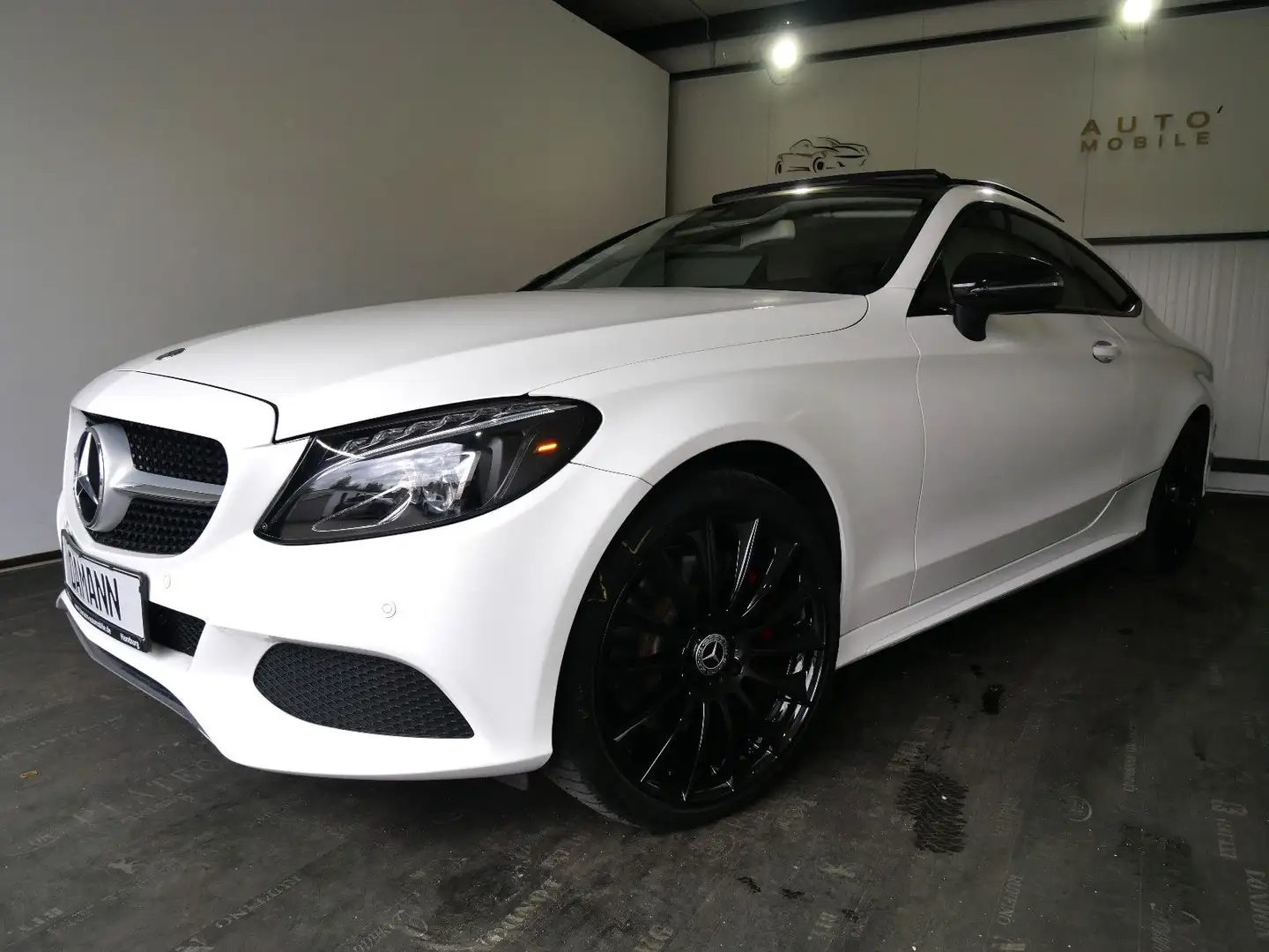 Mercedes-Benz C 300 Coupe Aut. HUD Kamera - Panorama Bianco - 1