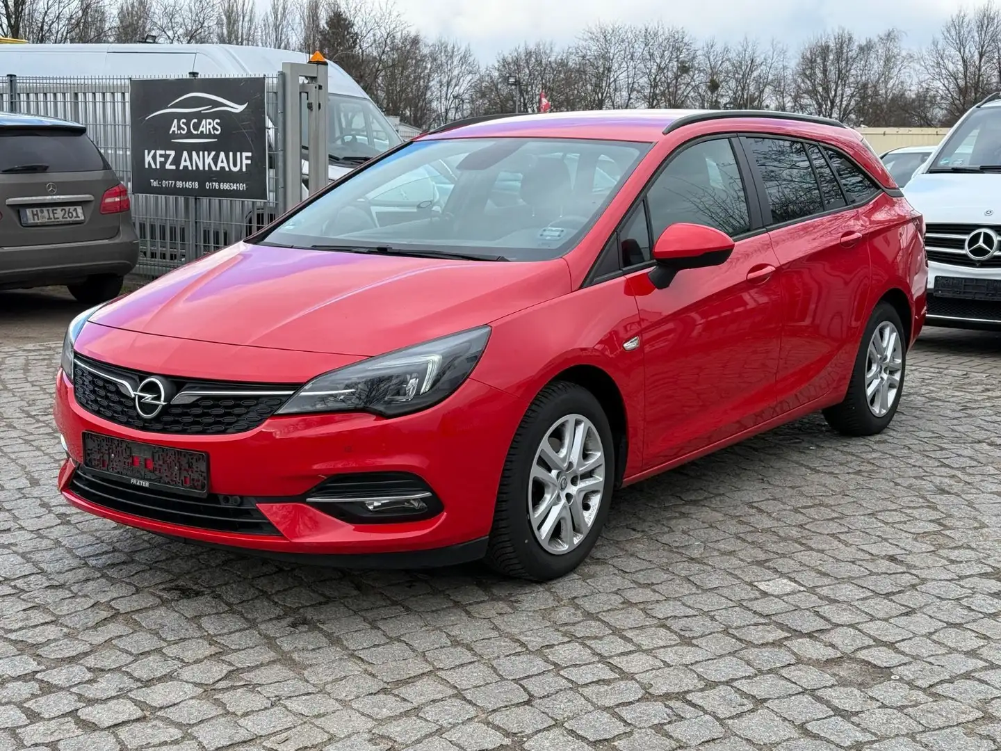 Opel Astra 1.2 K Sports Tourer Edition*Klima*Kamera* Rot - 2