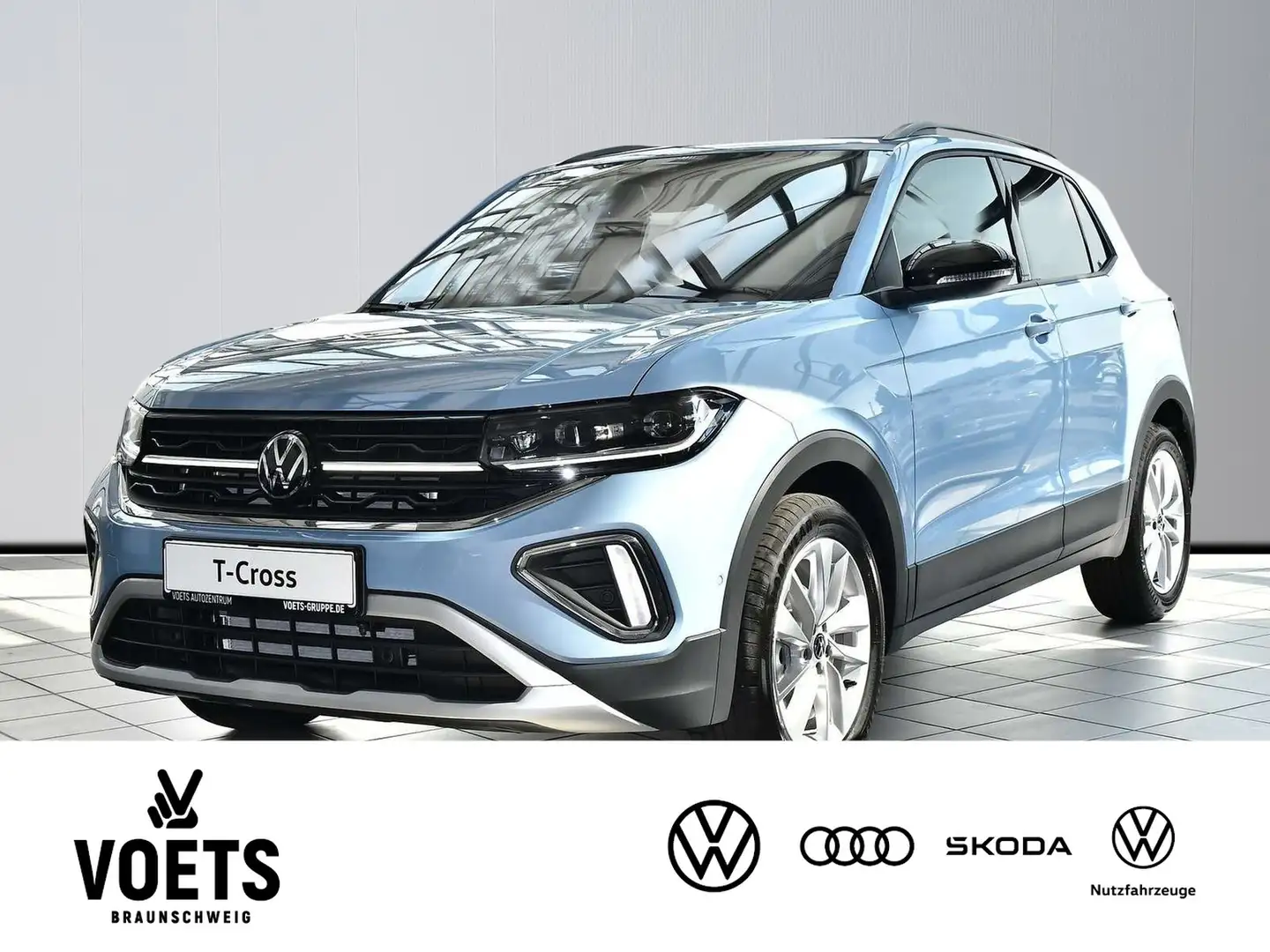 Volkswagen T-Cross Life 1.0 TSI DSG NAVI+ACC+MATRIX-LED Grün - 1