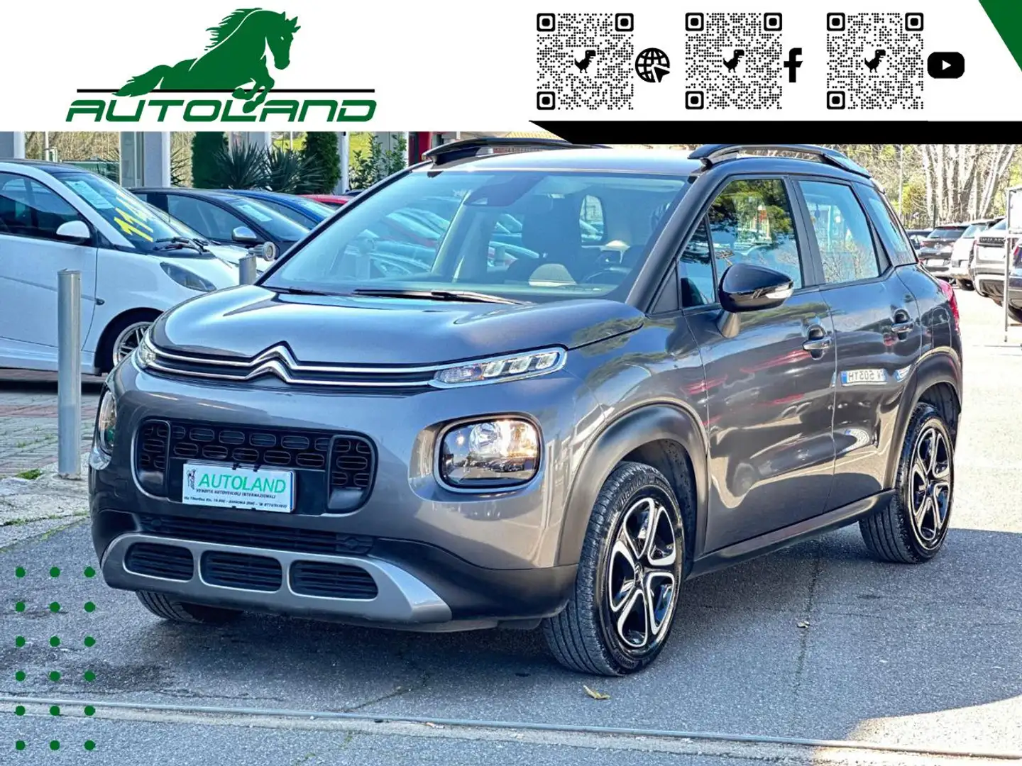 Citroen C3 Aircross PureTech 110 S&S Feel*UNICO PROPRIETARIO Grigio - 1