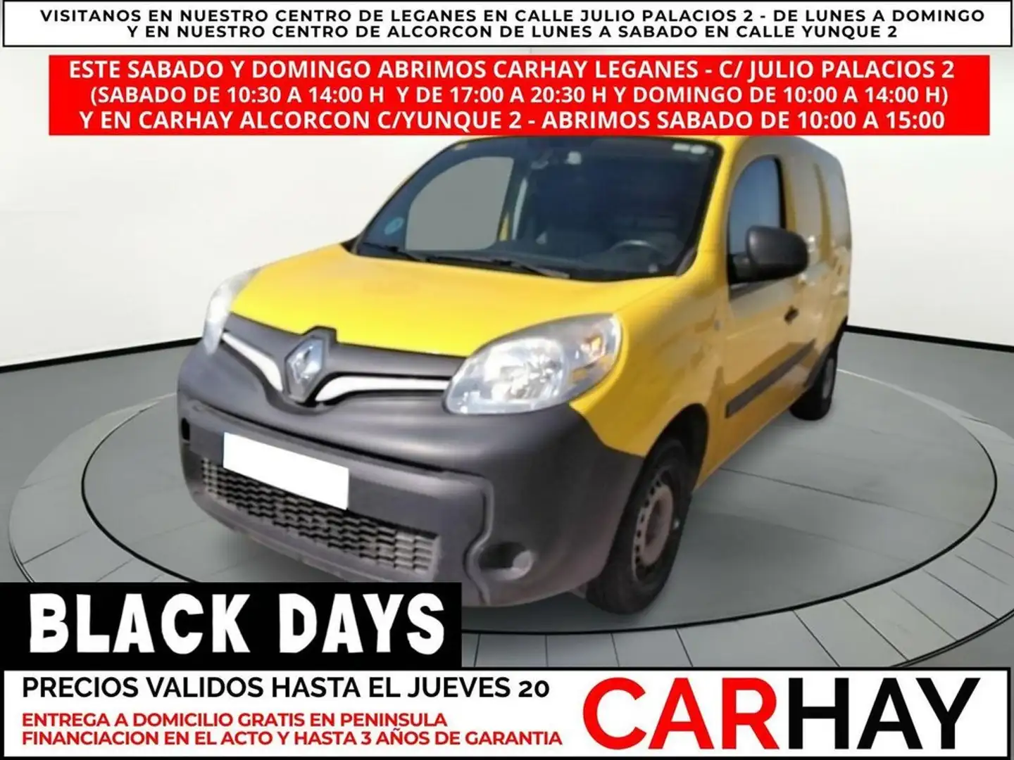 Renault Kangoo Profesional 2p dCi 66 kW 90 CV Gelb - 1