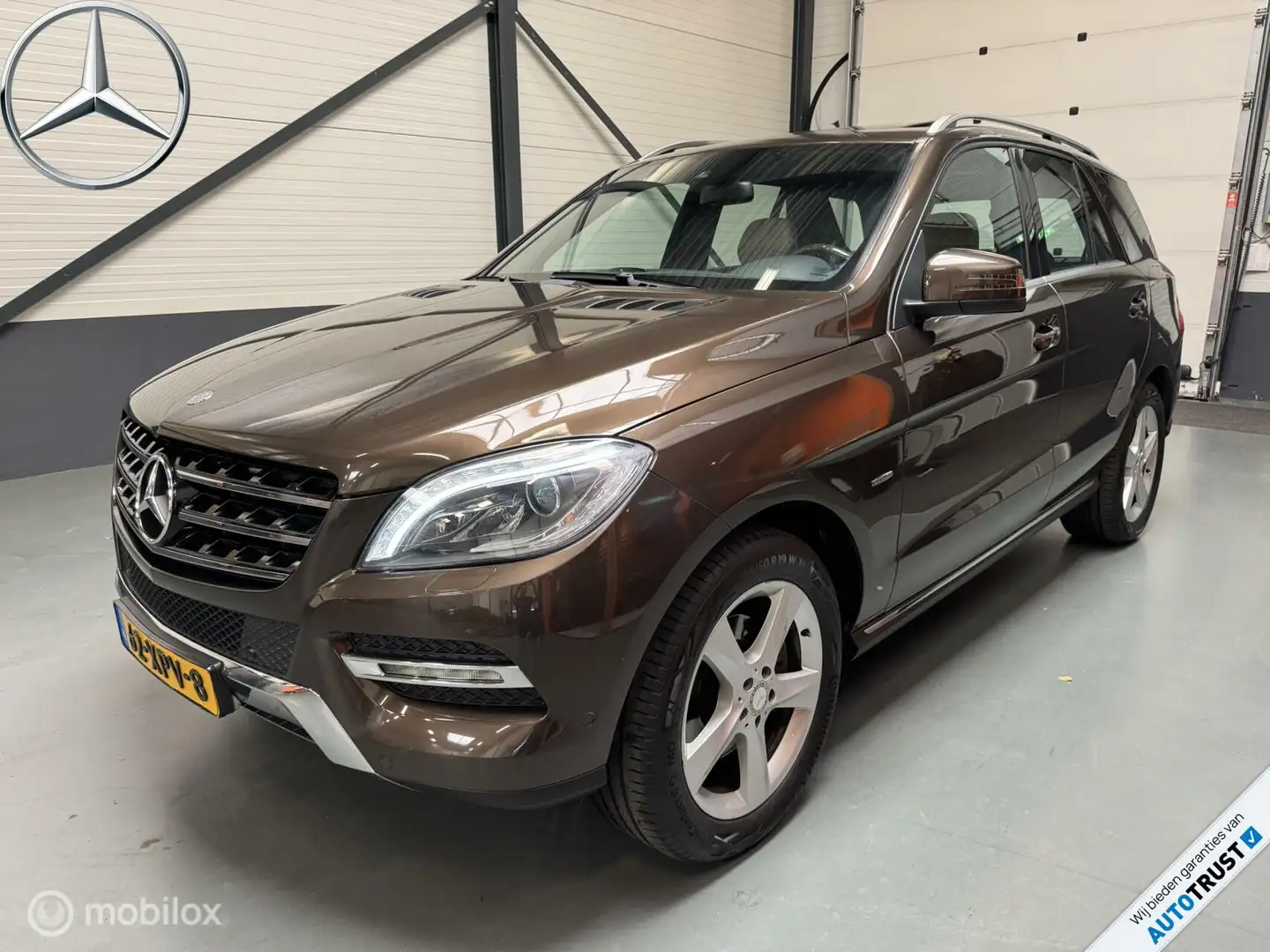 Mercedes-Benz ML 250 M-klasse 250CDI Navi|Leer|Schuifdak|Trekh Bruin - 1