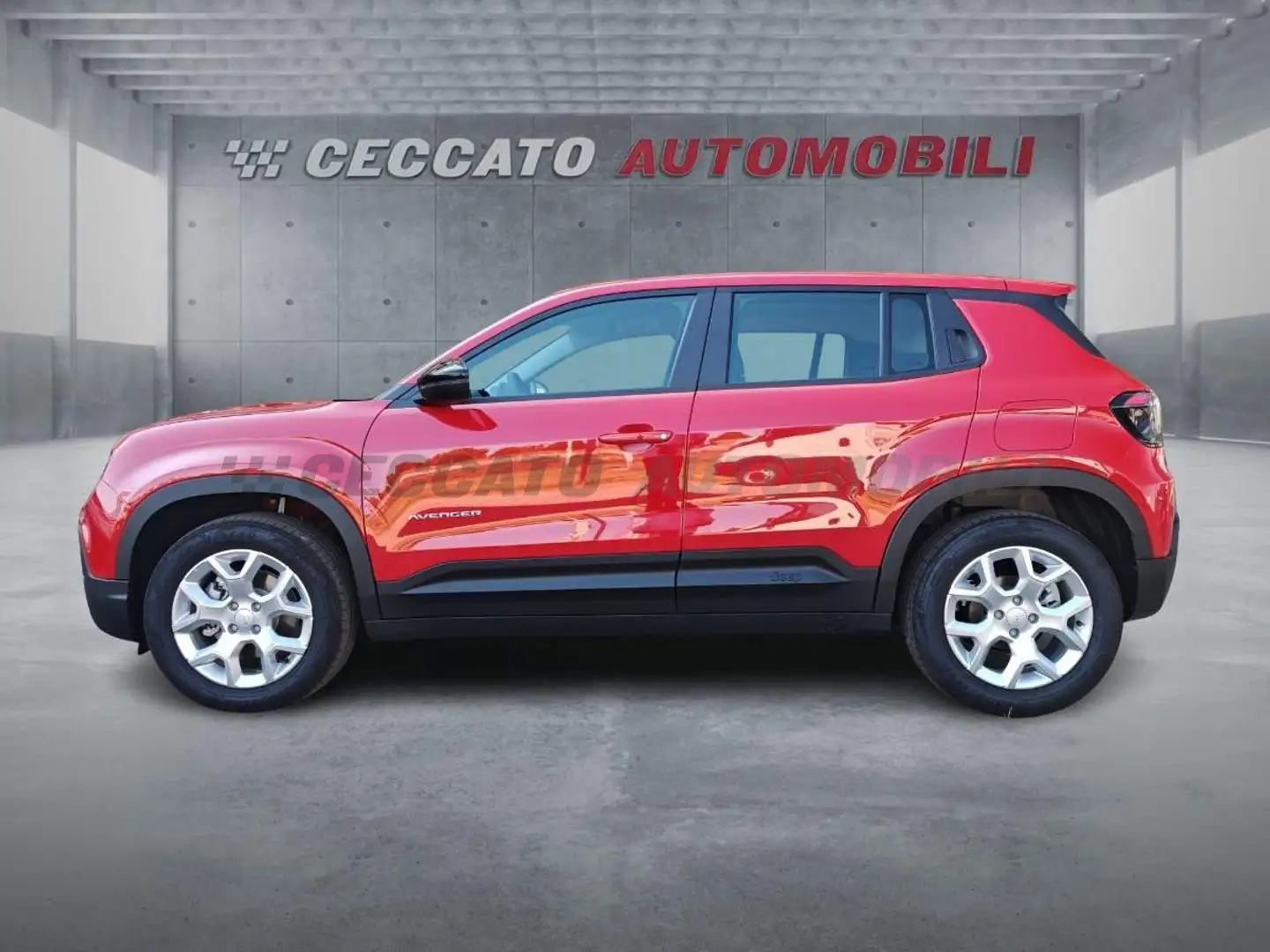 Jeep Avenger Avenger 1.2 turbo e-hybrid mhev Altitude fwd 110c Rosso - 2