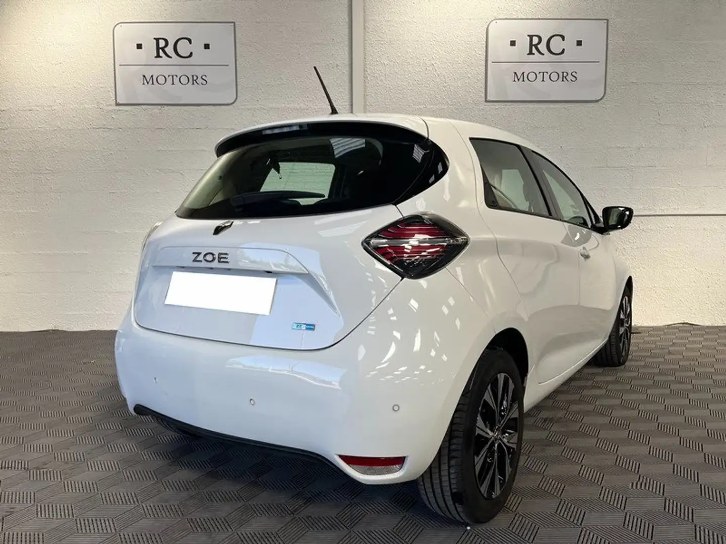 Renault ZOE 110 Achat Intégral Evolution *Cam *Nav *Carplay Blanc - 2