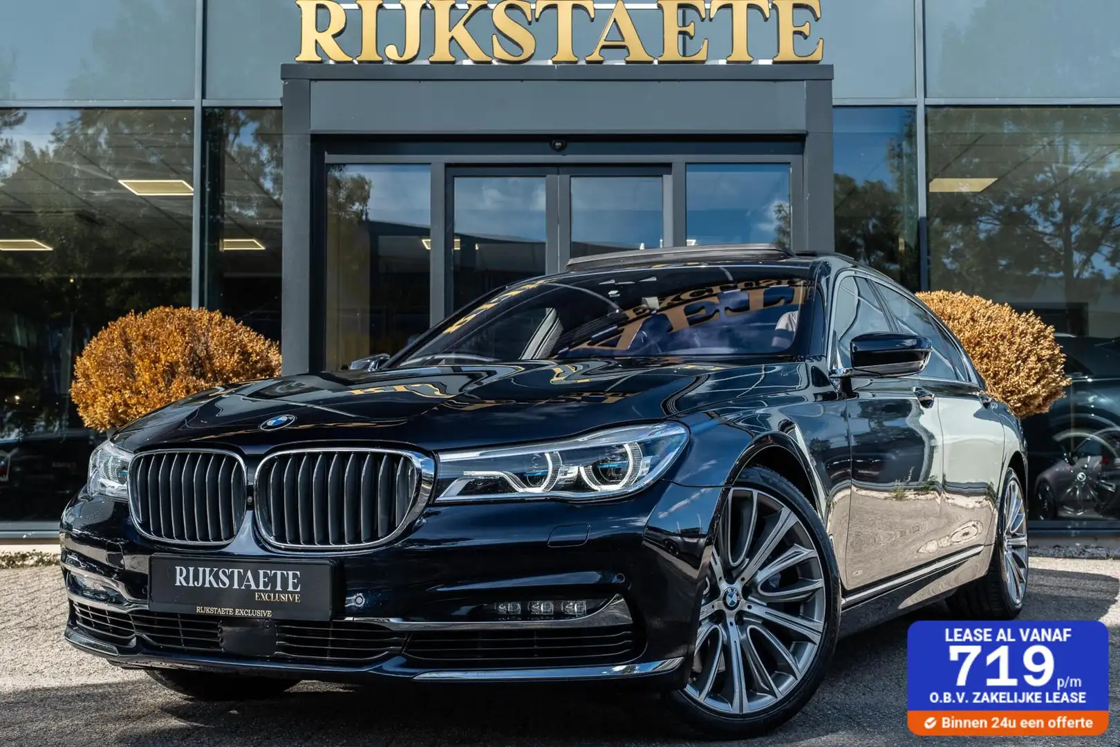 BMW 750 7-serie 750Li xDrive High Executive|PANO|MASSAGE|B Blauw - 1