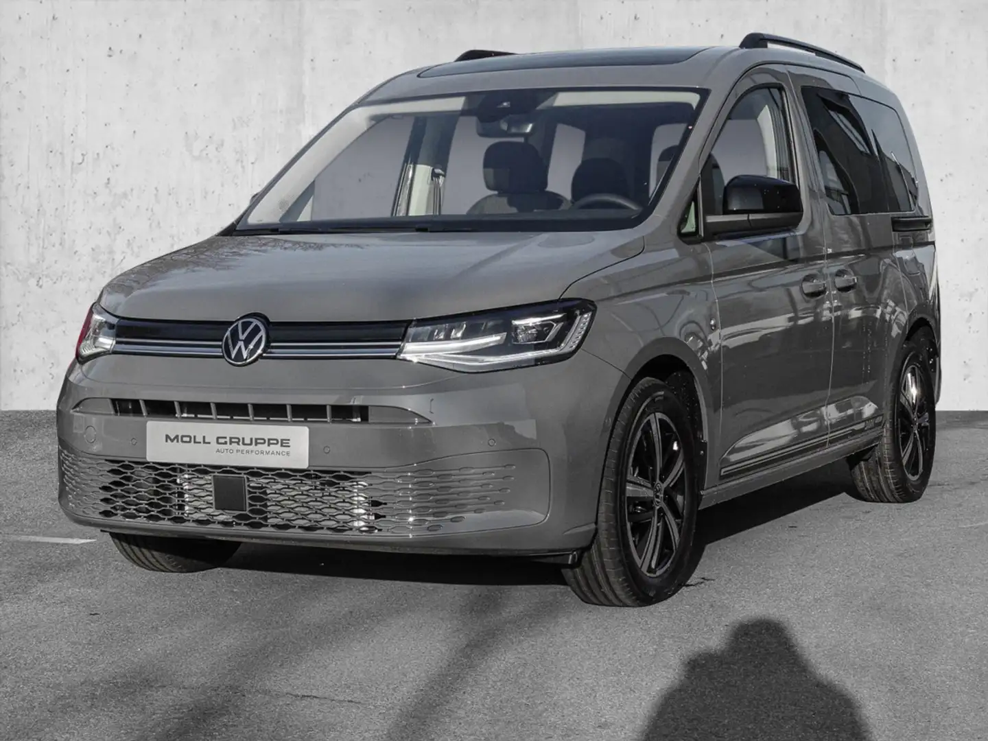 Volkswagen Caddy Dark Label TDI DSG AHK Navi LED PDC Grau - 2