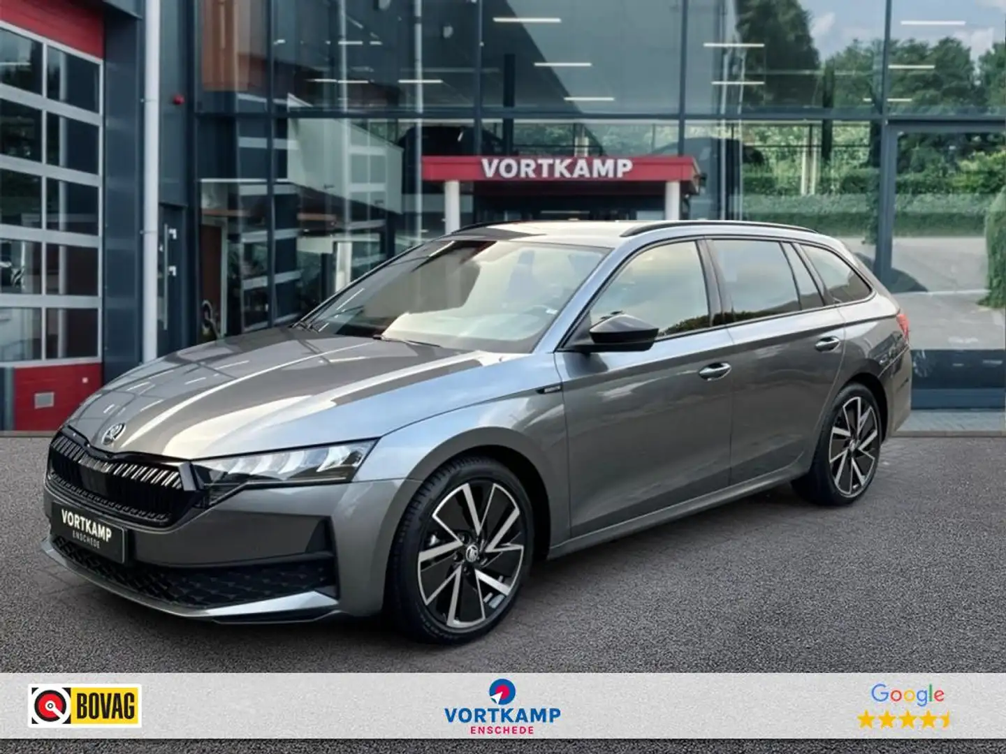 Skoda Octavia 1.5 TSI MHEV 150PK SPORTLINE TREKHAAK/E-KLEP/CAMER Grijs - 1