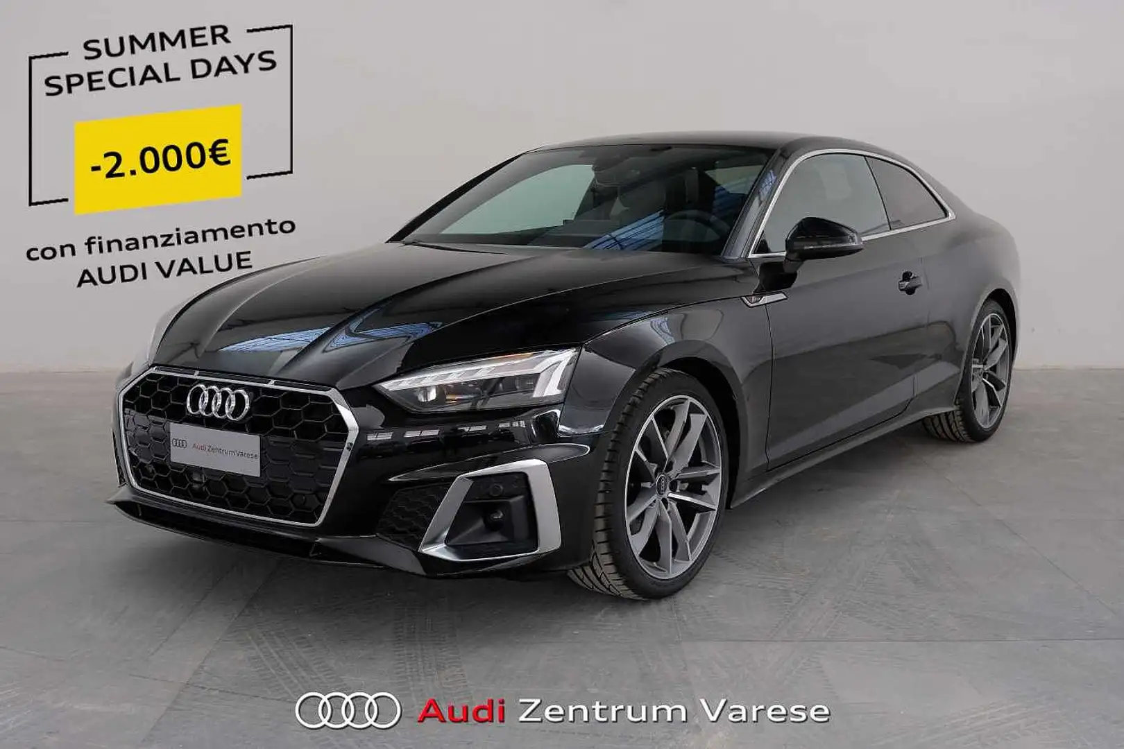 Audi A5 Coupé 40 204CV TDI MHEV Stronic Sline Nero - 1