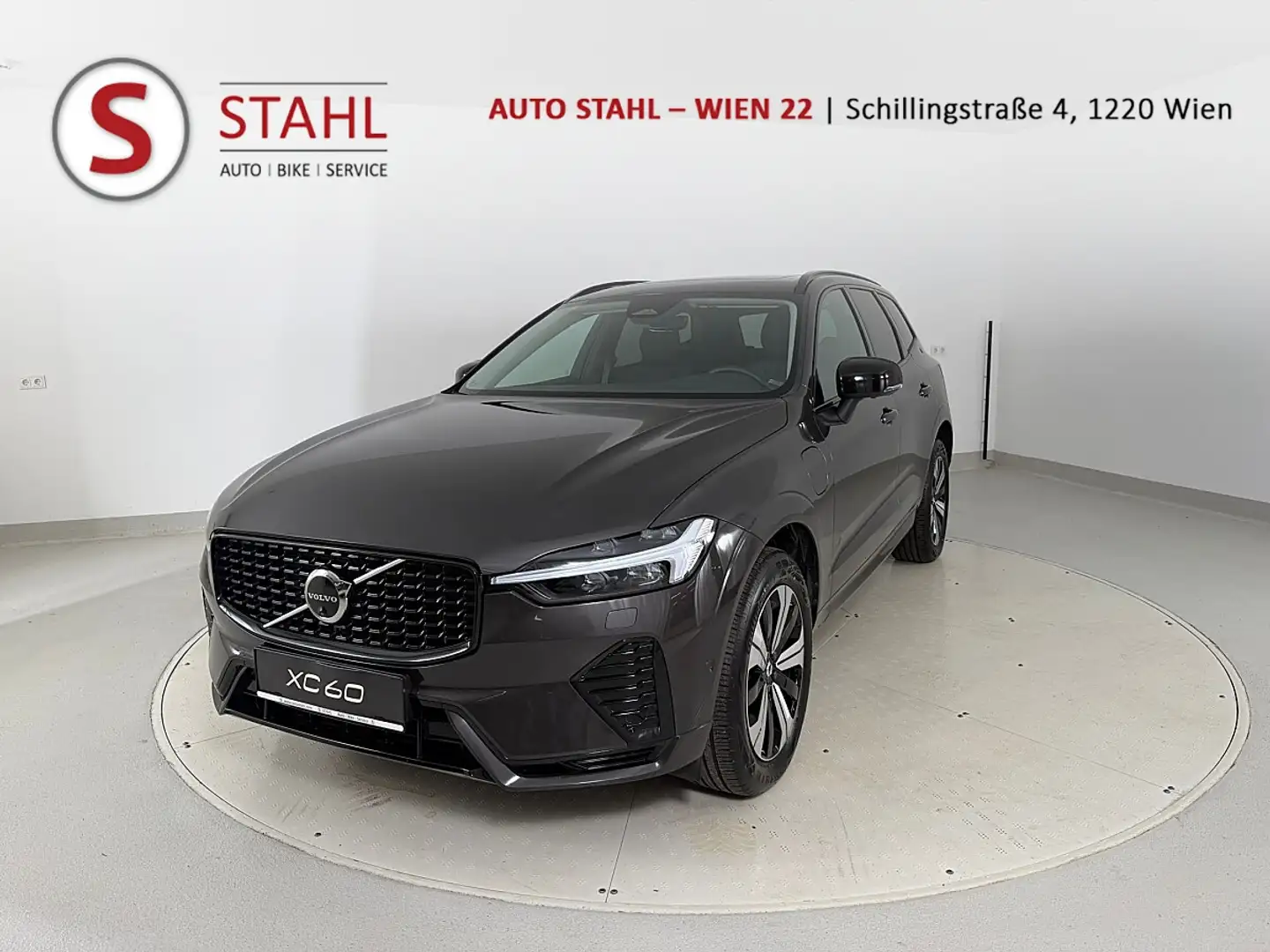 Volvo XC60 T6 AWD PHEV Plus Dark Aut. | Stahl Wien 22 Grau - 1