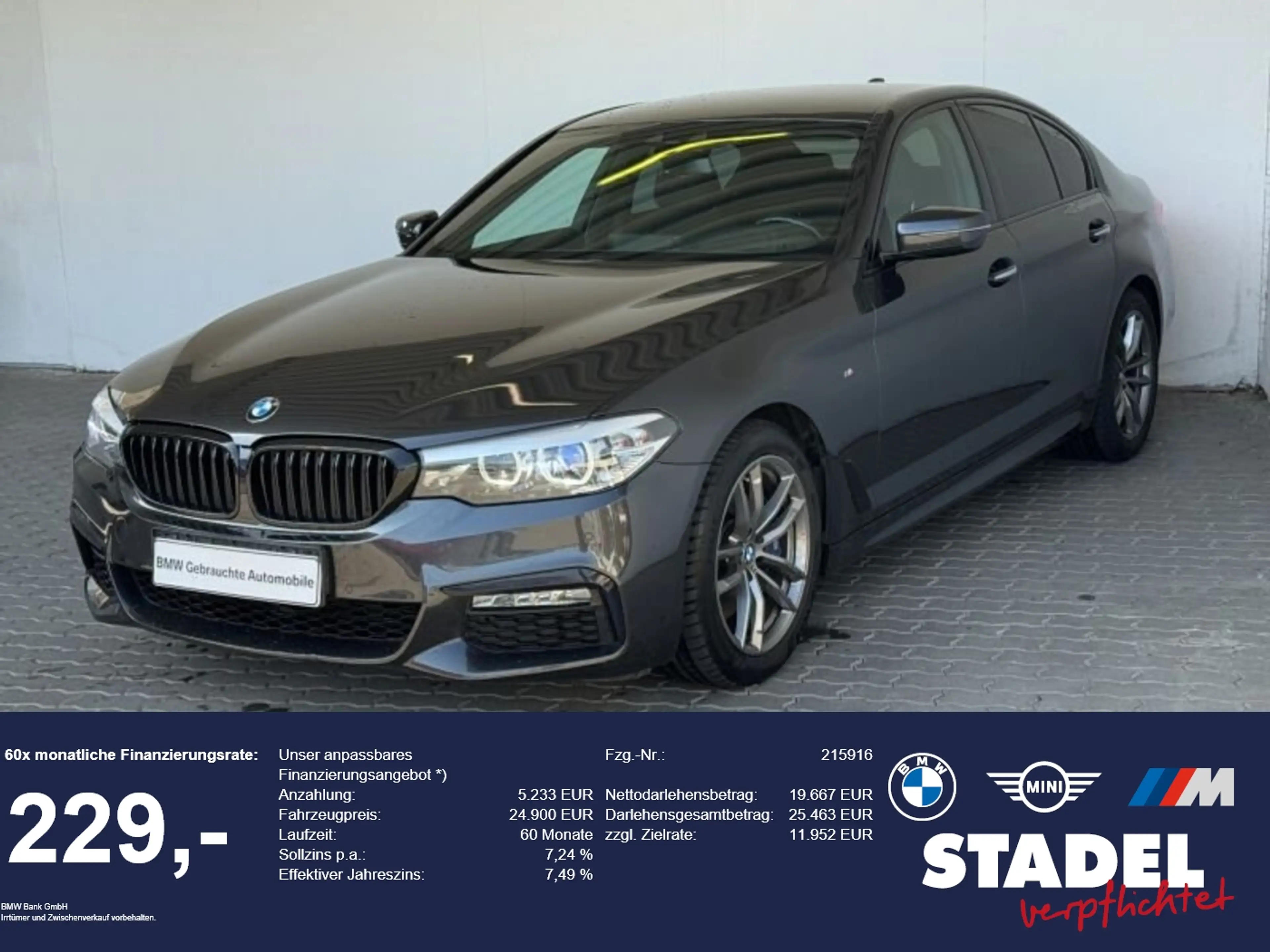 BMW 525 d Lim. M Sportpaket