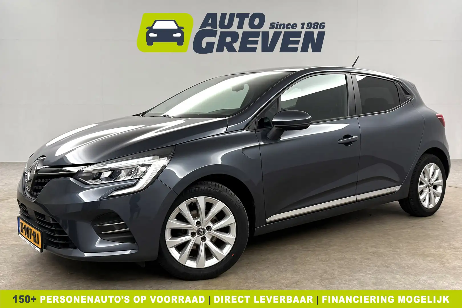 Renault Clio 1.0 TCE Intens Clima Carplay LED Cruise Navigatie Gris - 1